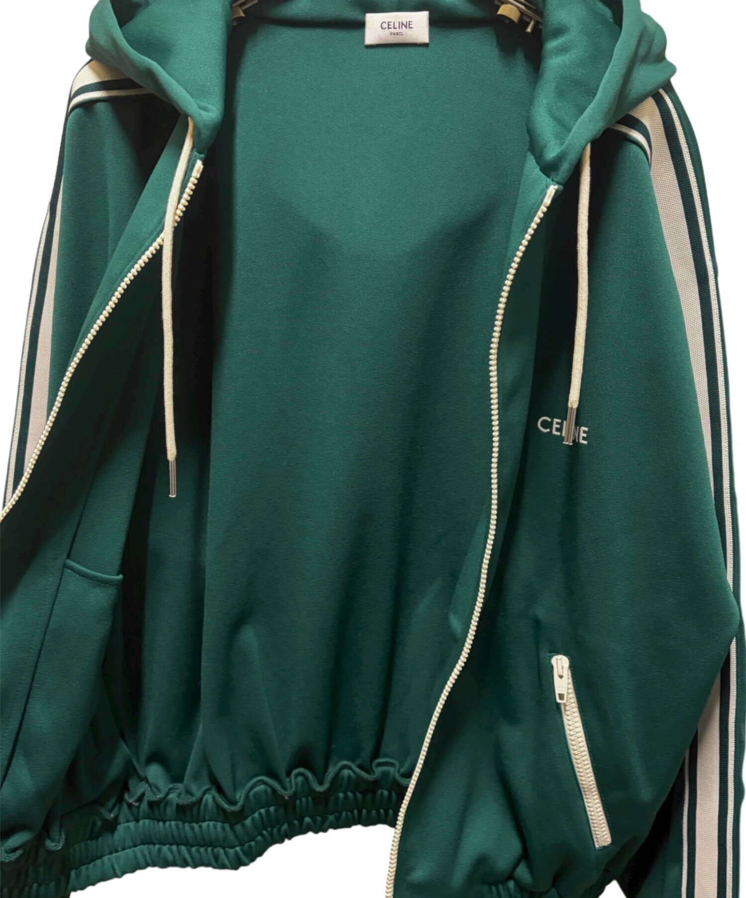 中古・古着通販】CELINE (セリーヌ) トラックジャケット グリーン