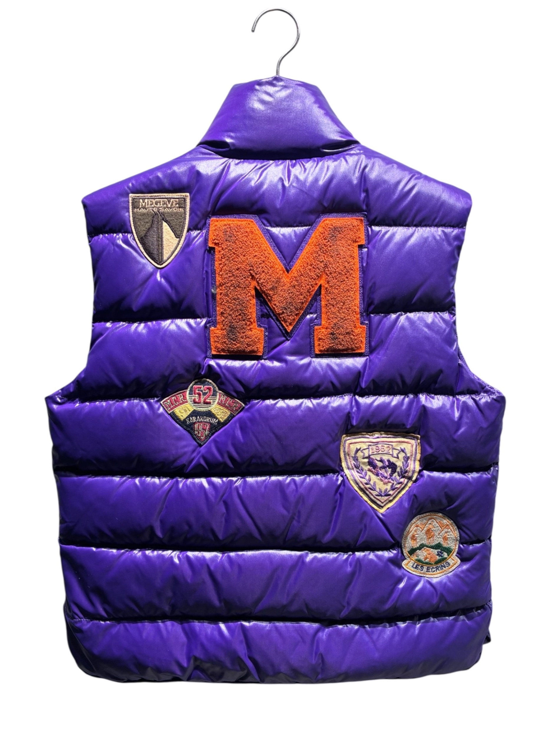 中古・古着通販】MONCLER (モンクレール) ダウンベスト パープル