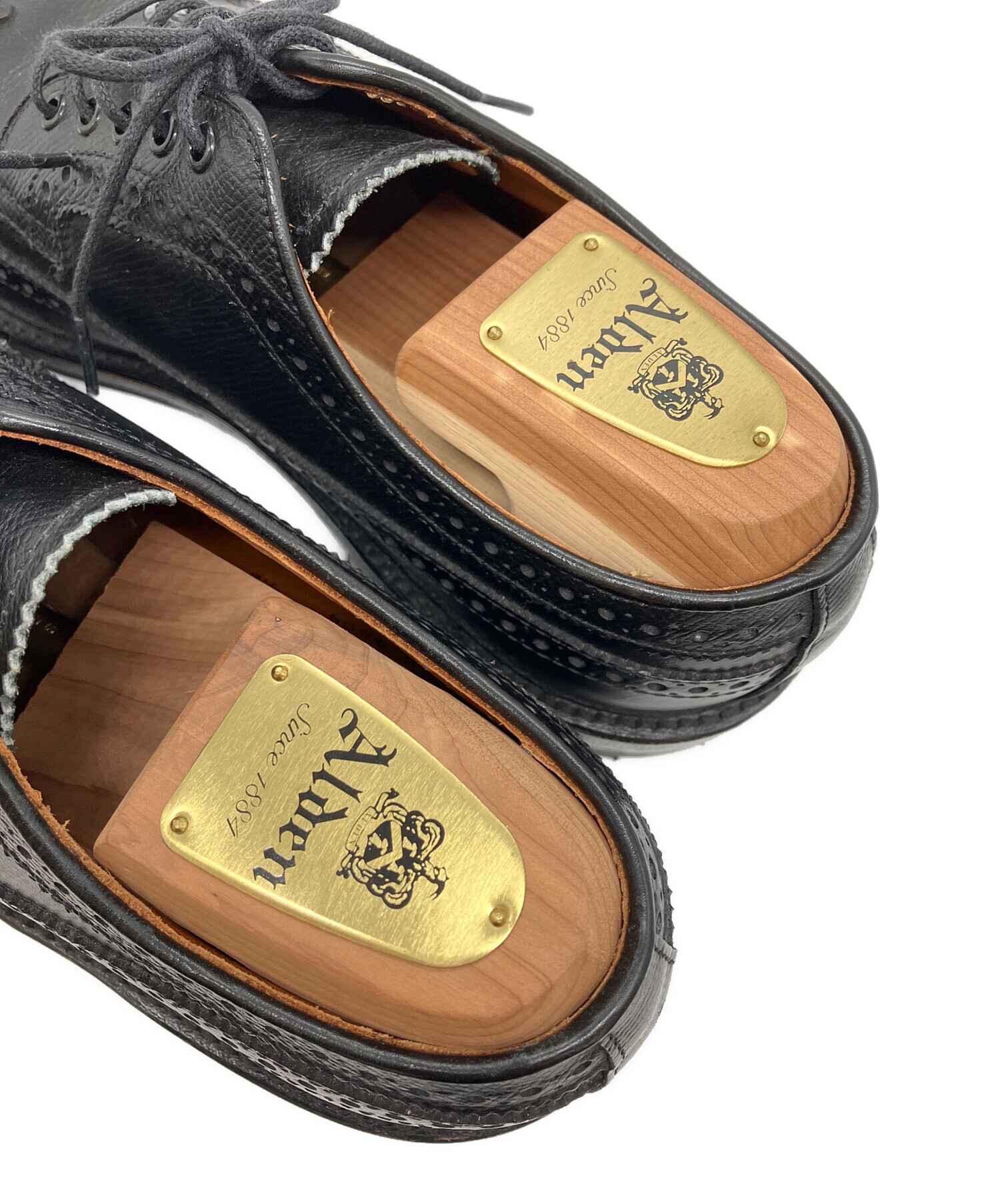 中古・古着通販】Alden (オールデン) ウィングチップシューズ ブラック