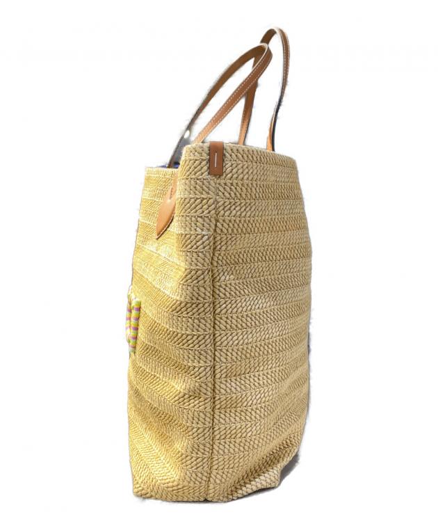 中古・古着通販】GUCCI (グッチ) ストローエフェクトトートバッグ