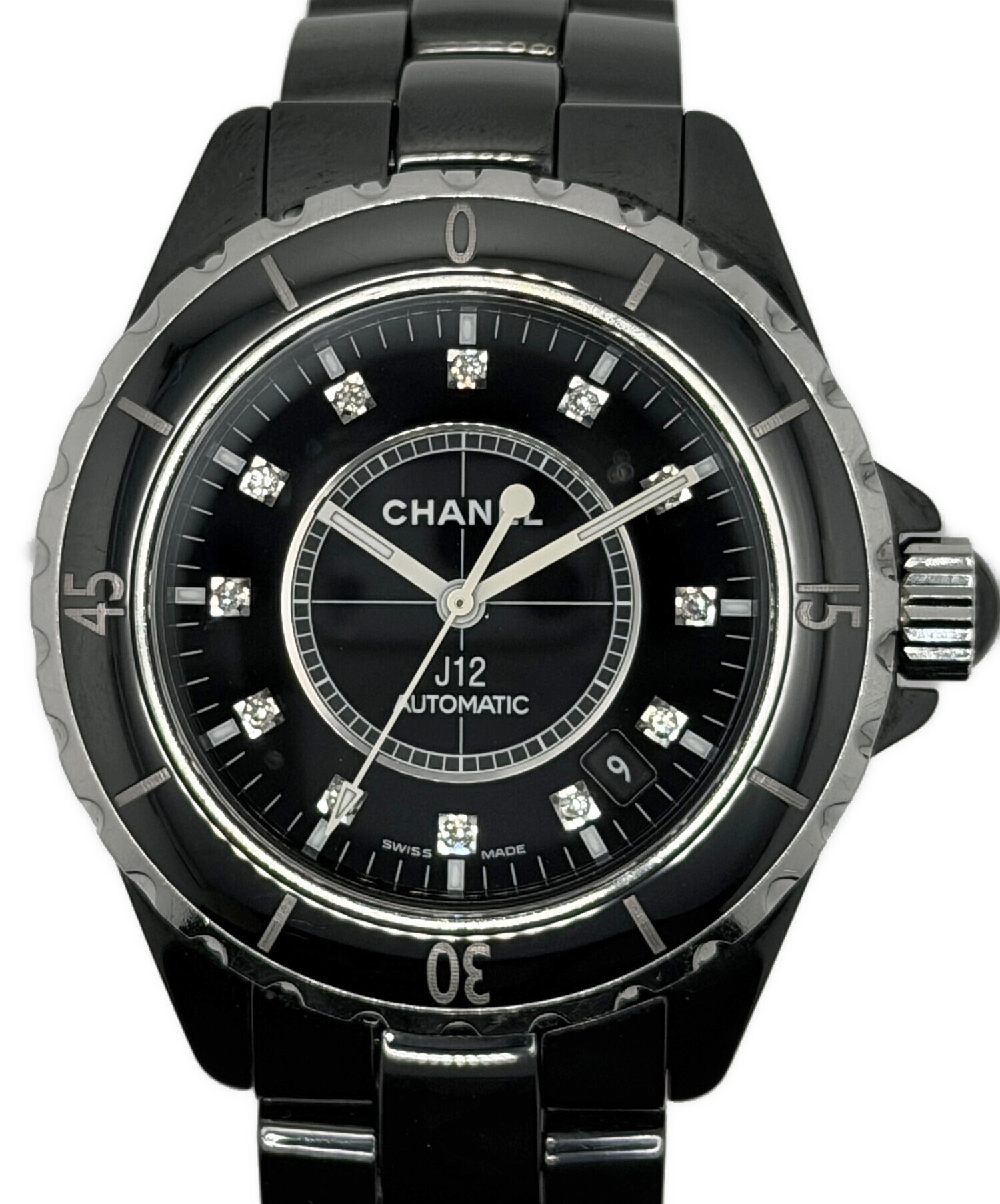 中古・古着通販】CHANEL (シャネル) J12/ジェイテュエルブH1626/黒文字