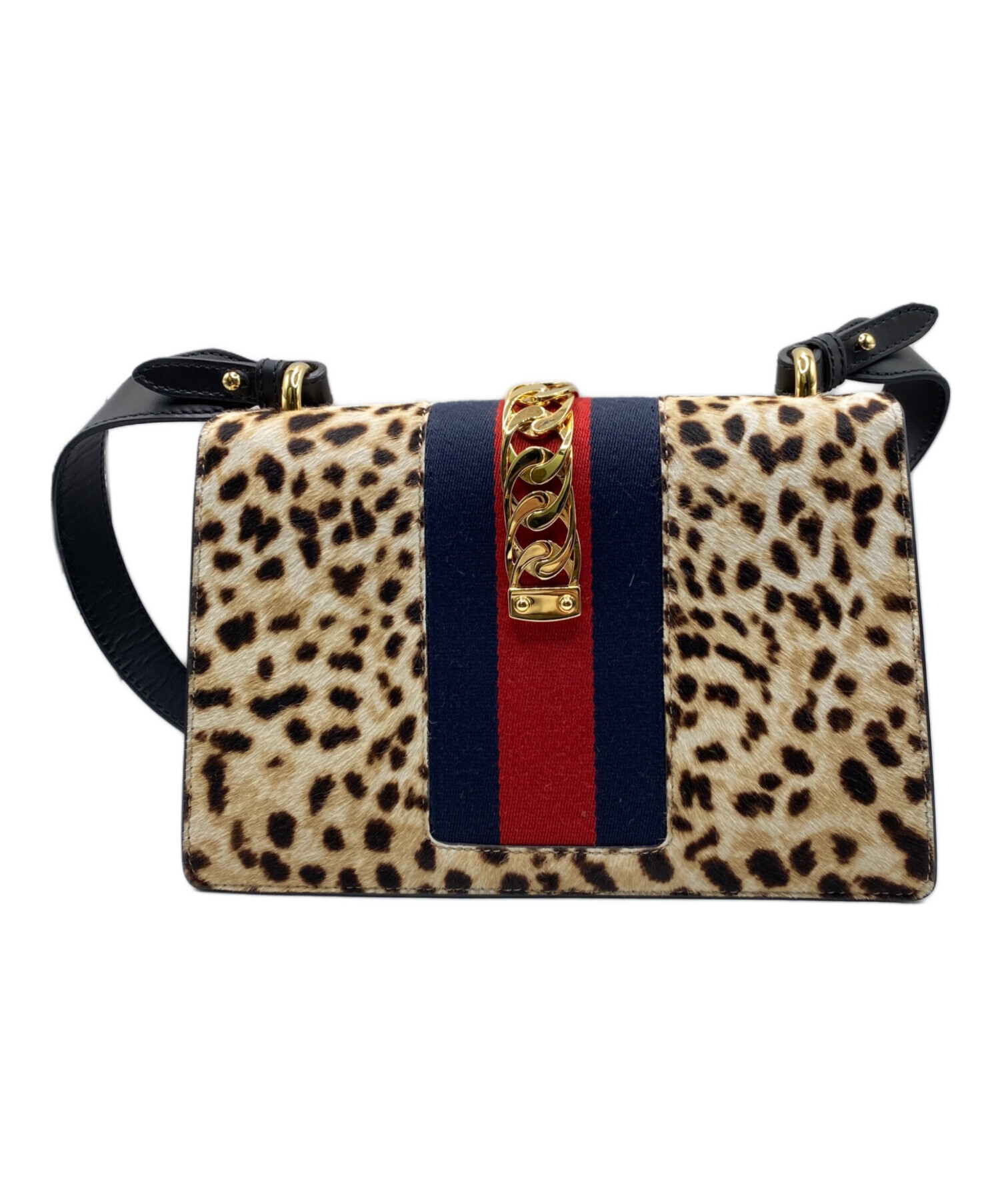 中古・古着通販】GUCCI (グッチ) シルヴィ ハラコショルダーバッグ