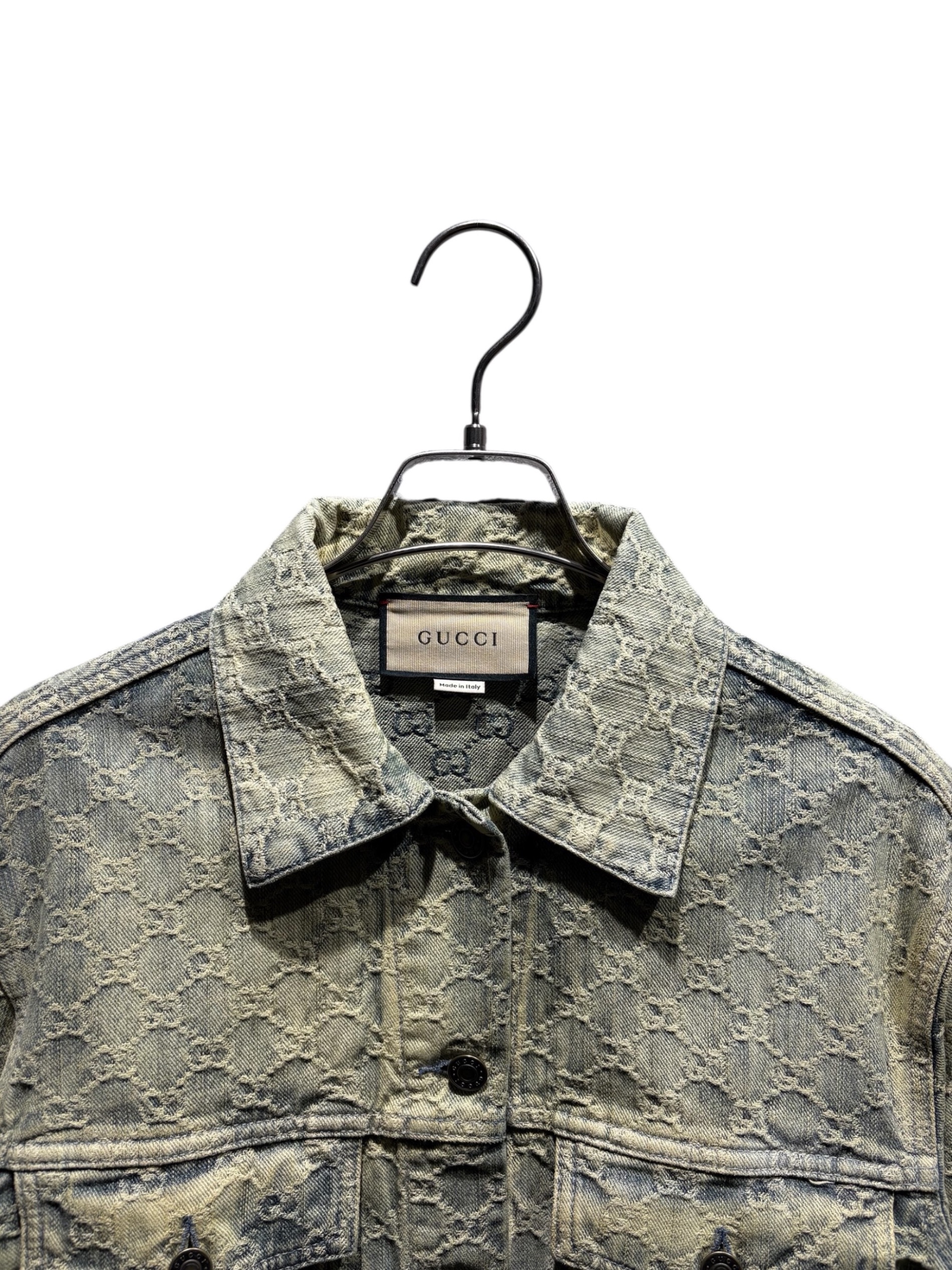 中古・古着通販】GUCCI (グッチ) デニムジャケット インディゴ サイズ