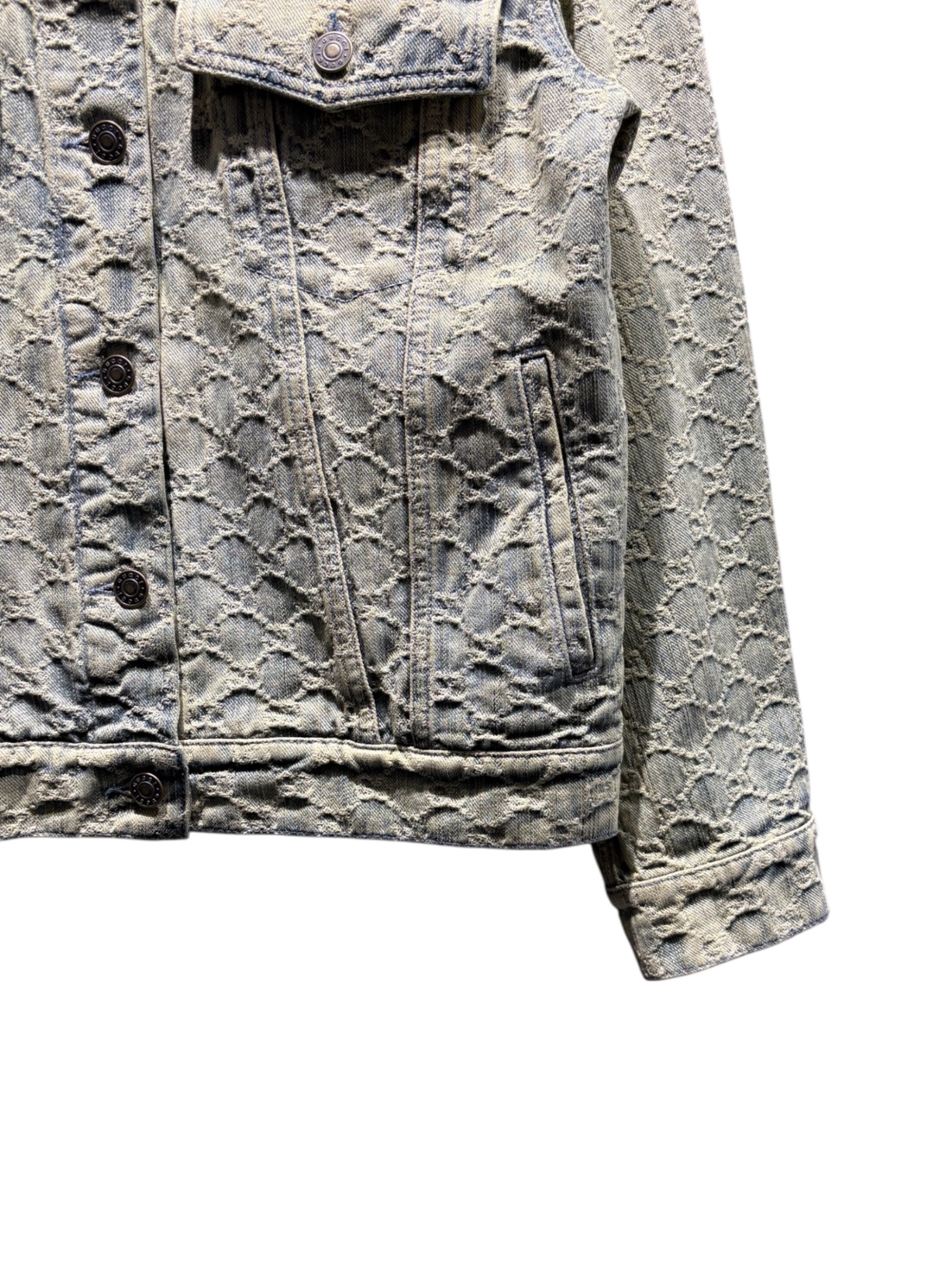 中古・古着通販】GUCCI (グッチ) デニムジャケット インディゴ サイズ