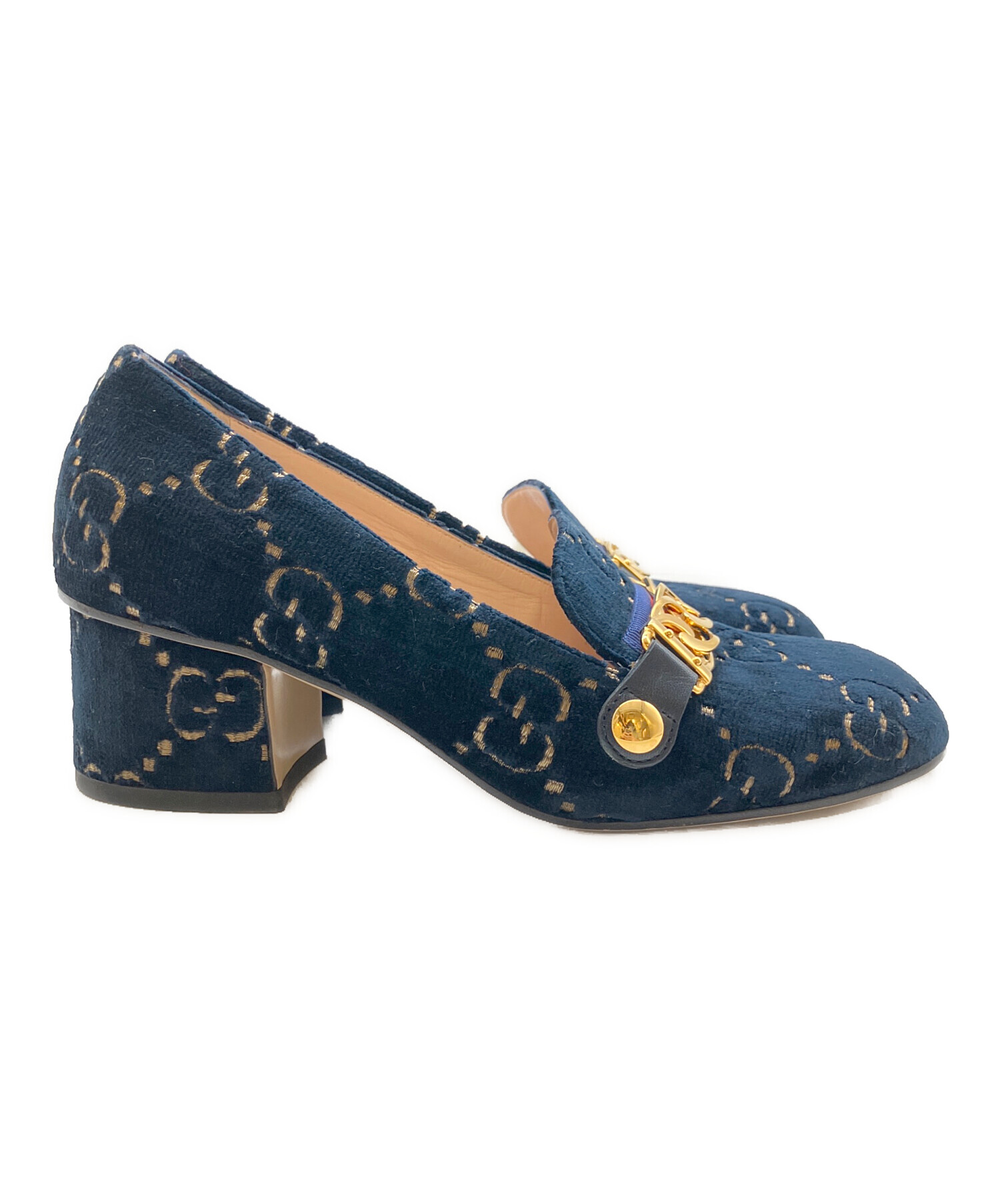 中古・古着通販】GUCCI (グッチ) GUCCI Pump Shoes /GGパンプス