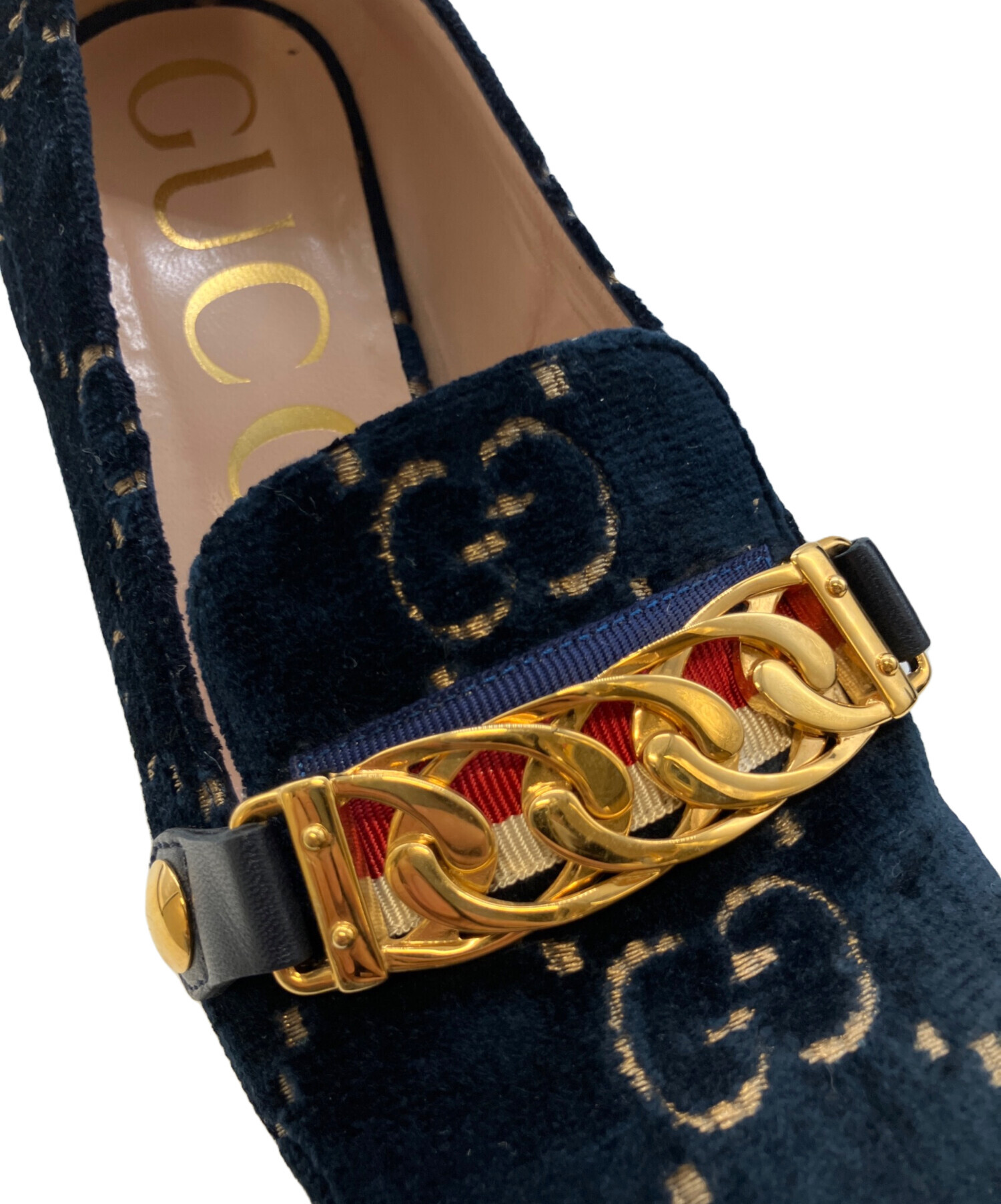 中古・古着通販】GUCCI (グッチ) GUCCI Pump Shoes /GGパンプス