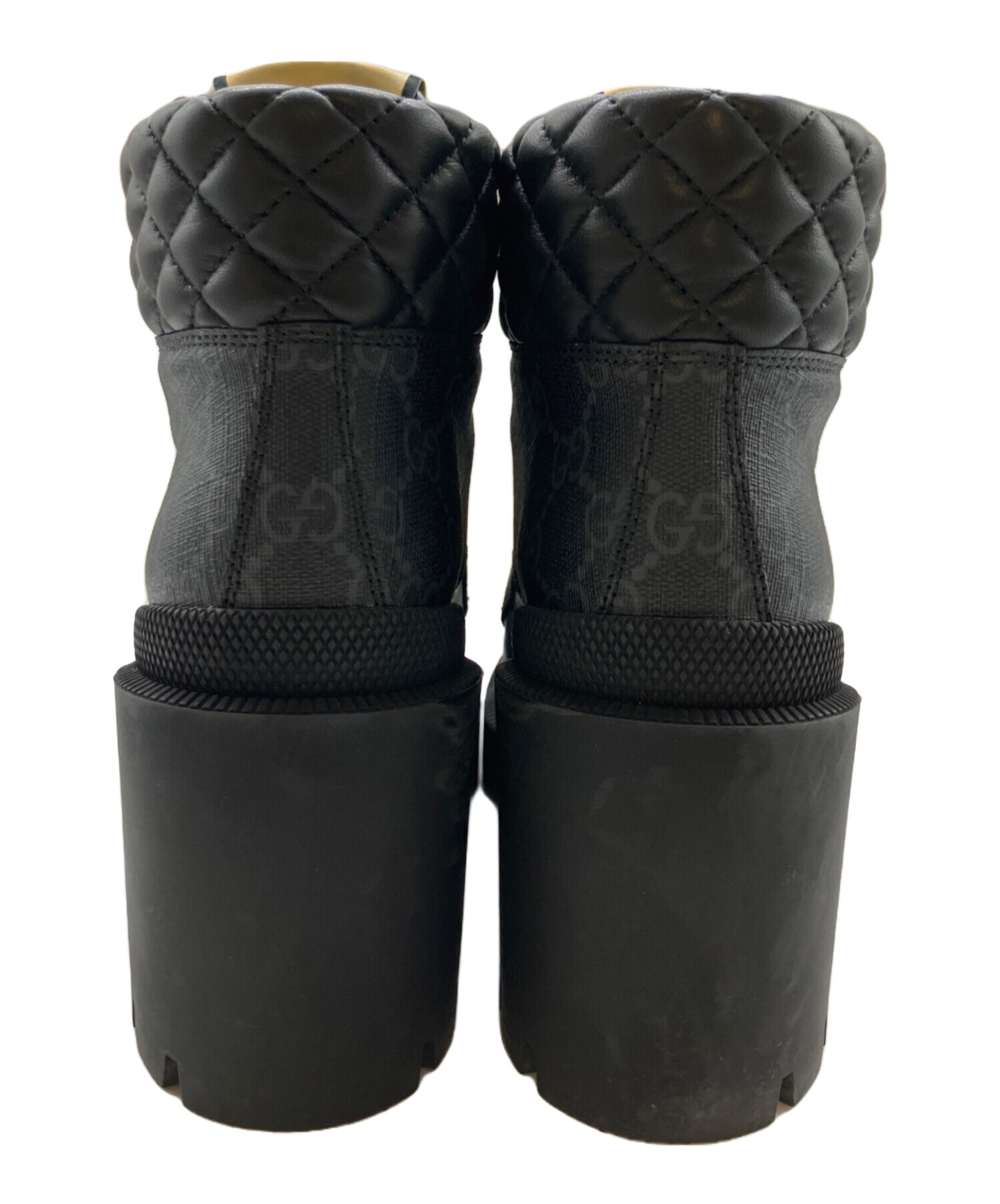 中古・古着通販】GUCCI (グッチ) Gucci GG Ankle Boot/ヒールブーツ