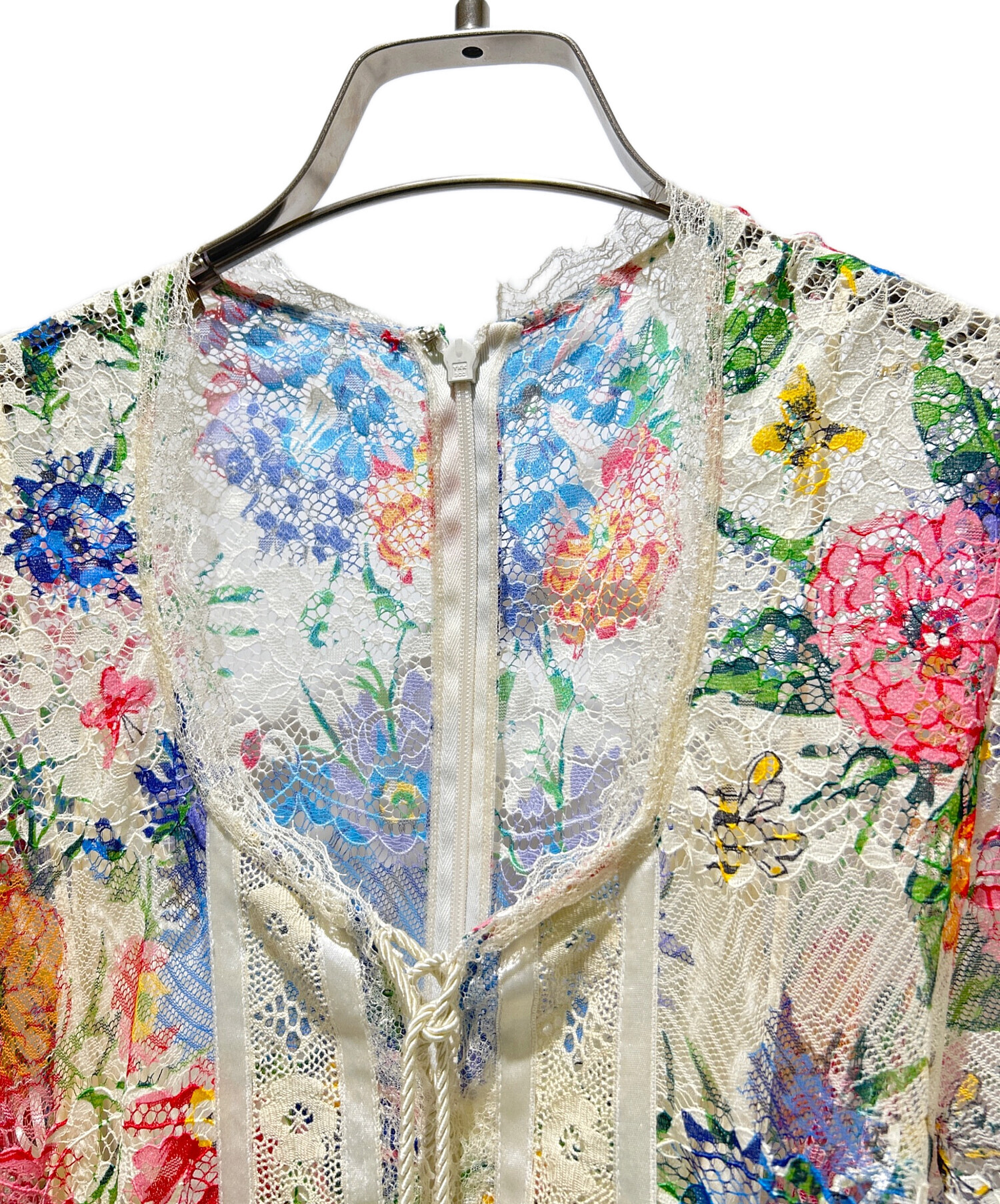 中古・古着通販】GUCCI (グッチ) Floral Lace Dress/花柄レース