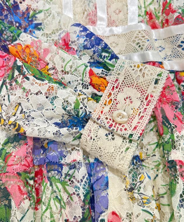 中古・古着通販】GUCCI (グッチ) Floral Lace Dress/花柄レース