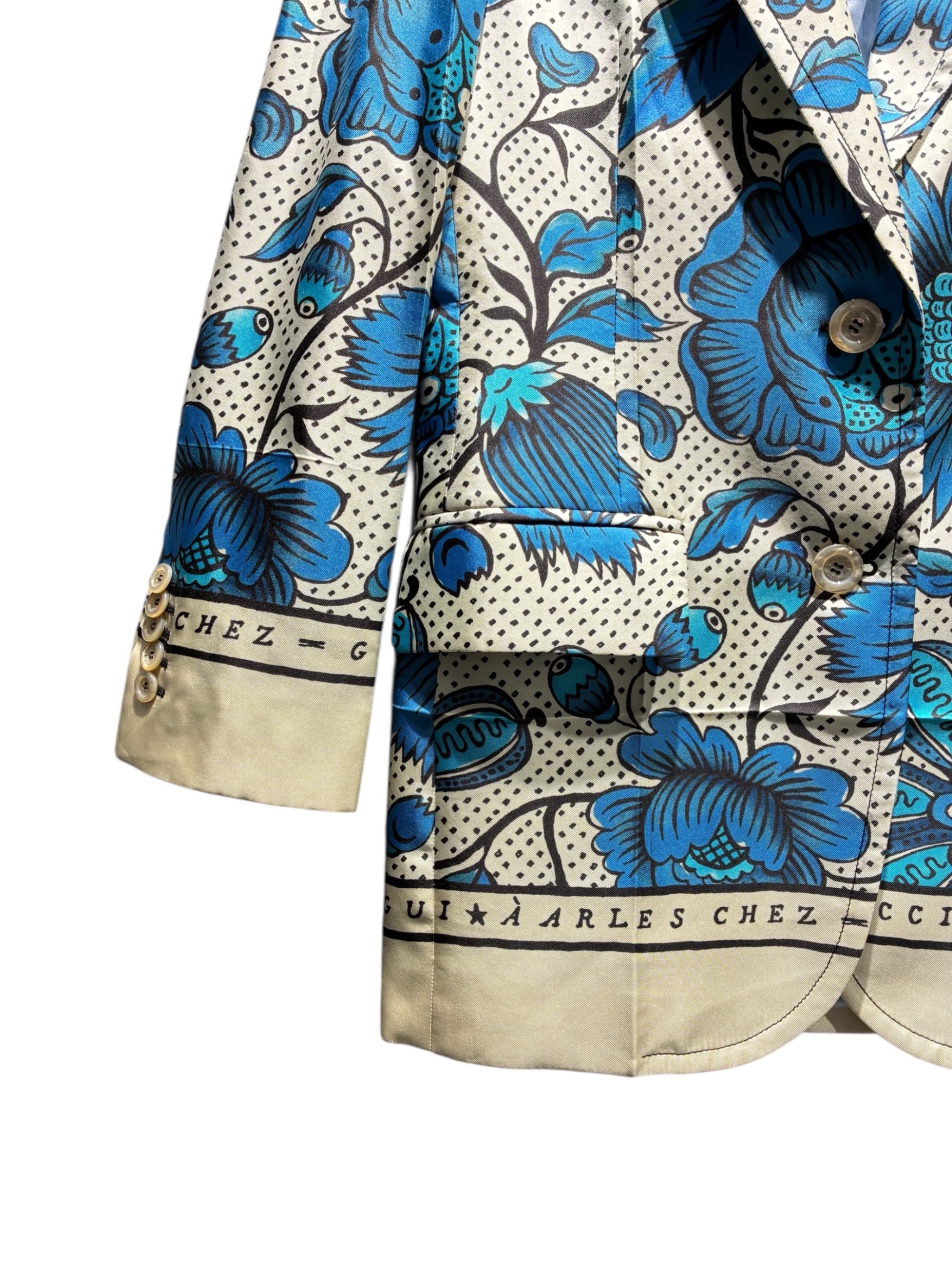 中古・古着通販】GUCCI (グッチ) ジャケット ブルー サイズ:38