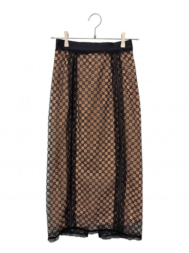 中古・古着通販】GUCCI (グッチ) GGレース ビスチェ＆スカート