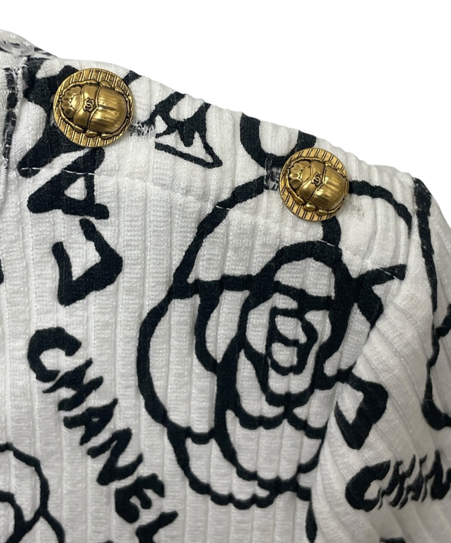中古・古着通販】CHANEL (シャネル) 19A ココマーク 半袖カットソー
