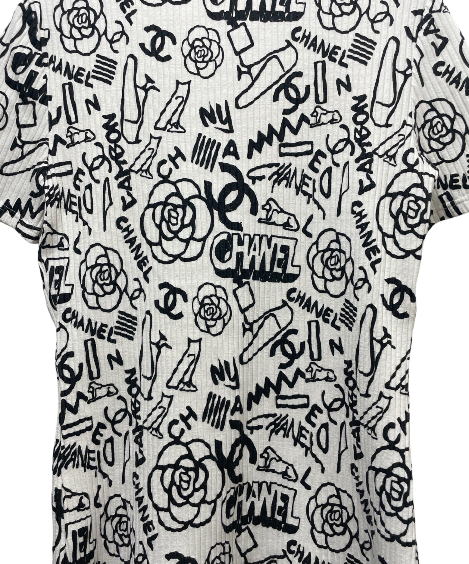 中古・古着通販】CHANEL (シャネル) 19A ココマーク 半袖カットソー