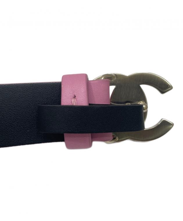 中古・古着通販】CHANEL (シャネル) ココマークターンロックレザー