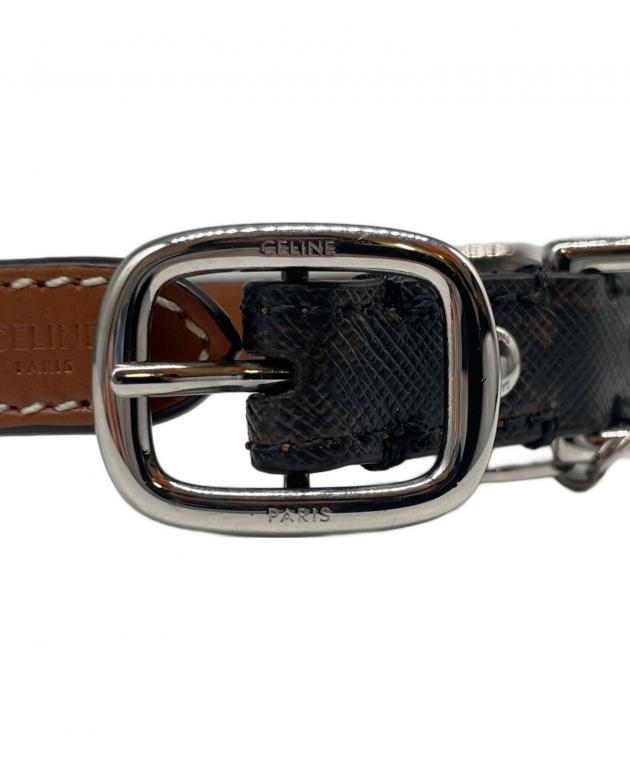 新品未使用】セリーヌ トリオンフ 首輪 リードトップセット ドッグ