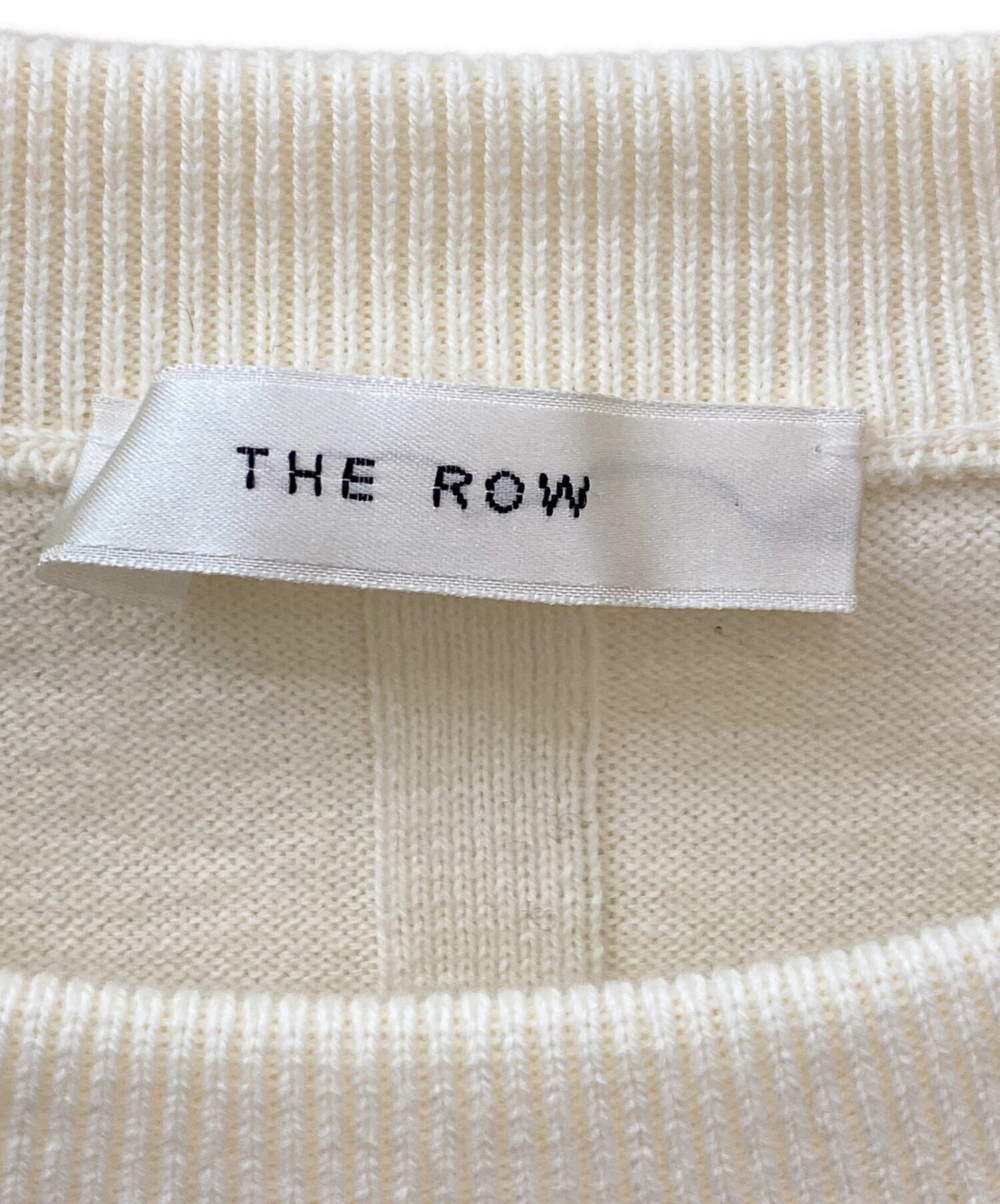 THE ROW ザ　ロウ ニット・セーター メンズ 【古着】【中古】 中古・古着通販】THE ROW (ザ ロウ) PANETTI セーター アイボリー