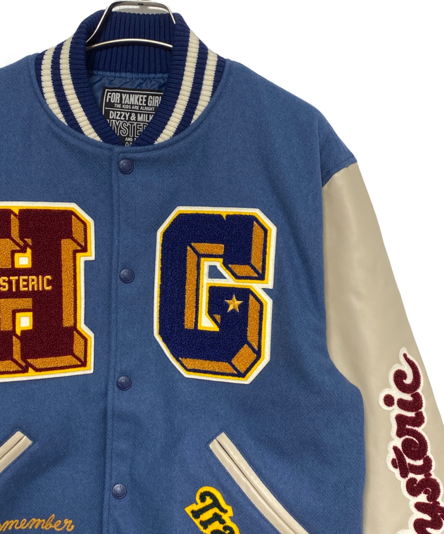 【中古品】ヒステリックグラマー クローバースタジャン ヴィンテージ 中古・古着通販】Hysteric Glamour (ヒステリックグラマー) TURN THE