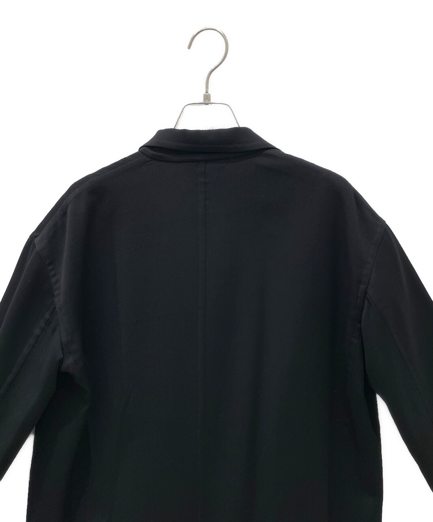 中古・古着通販】CELINE (セリーヌ) エッグクロンビーコート ブラック