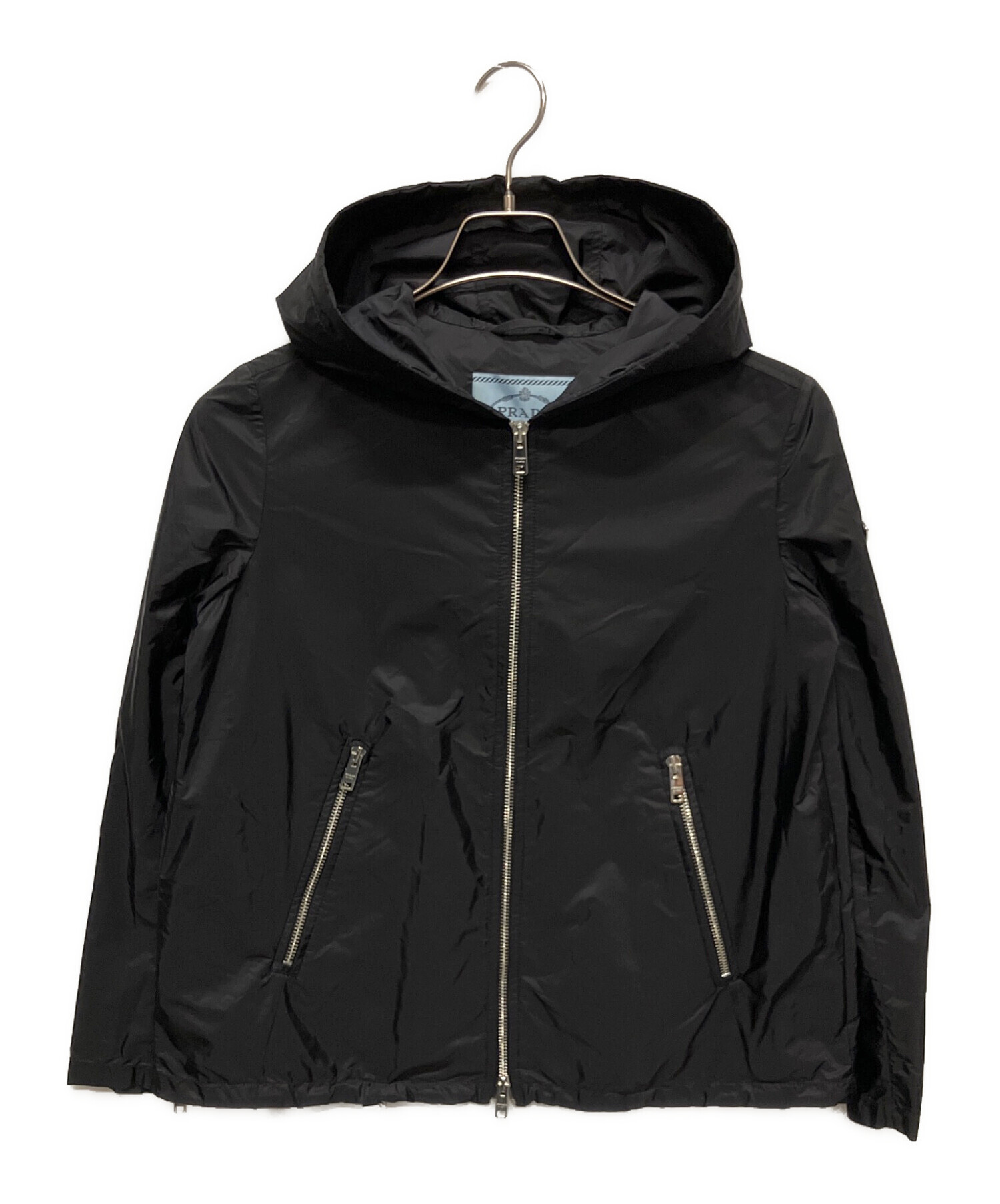 中古・古着通販】PRADA (プラダ) Triangle Plate Nylon Jacket