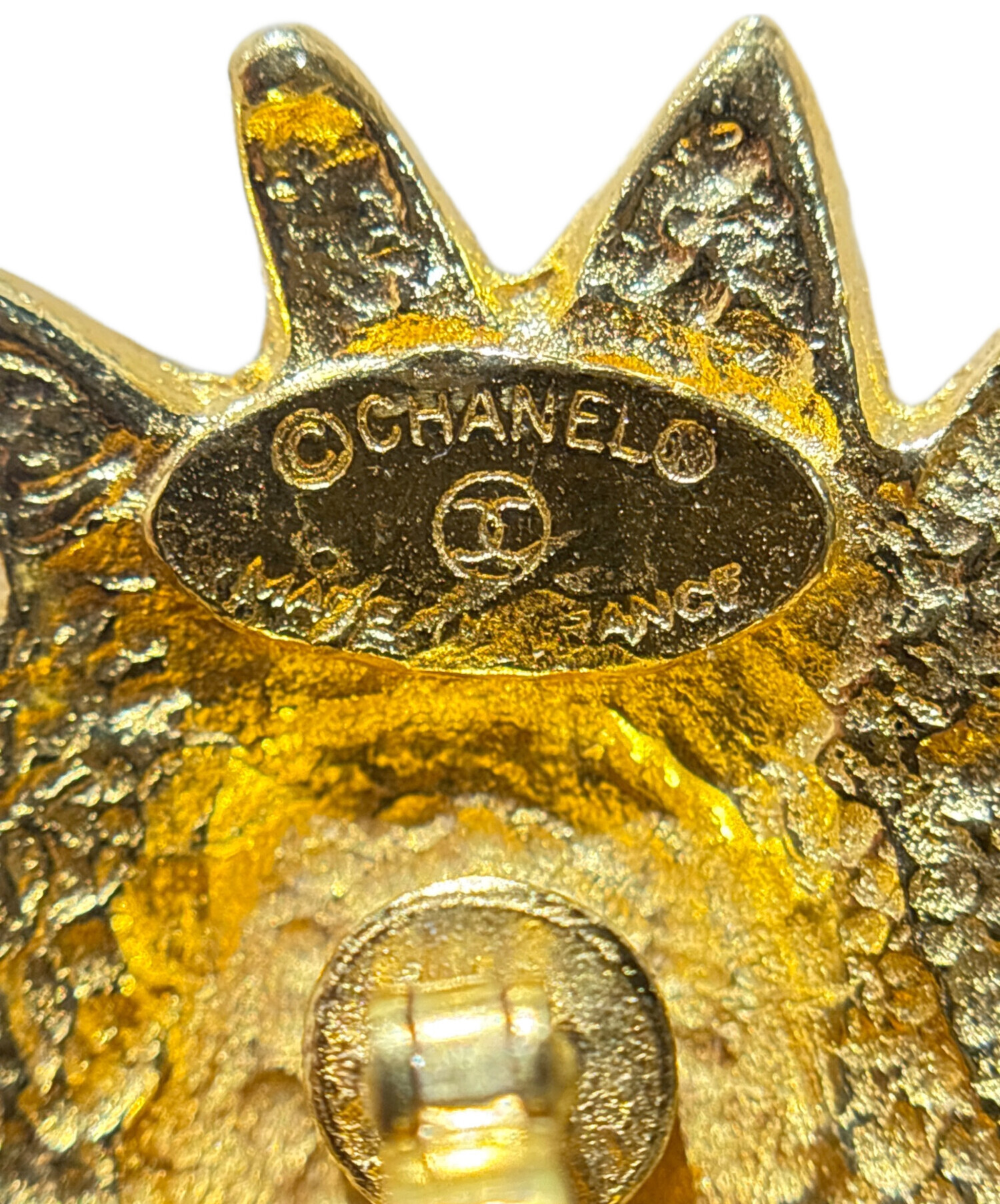 中古・古着通販】CHANEL (シャネル) ココマークライオンモチーフカフス