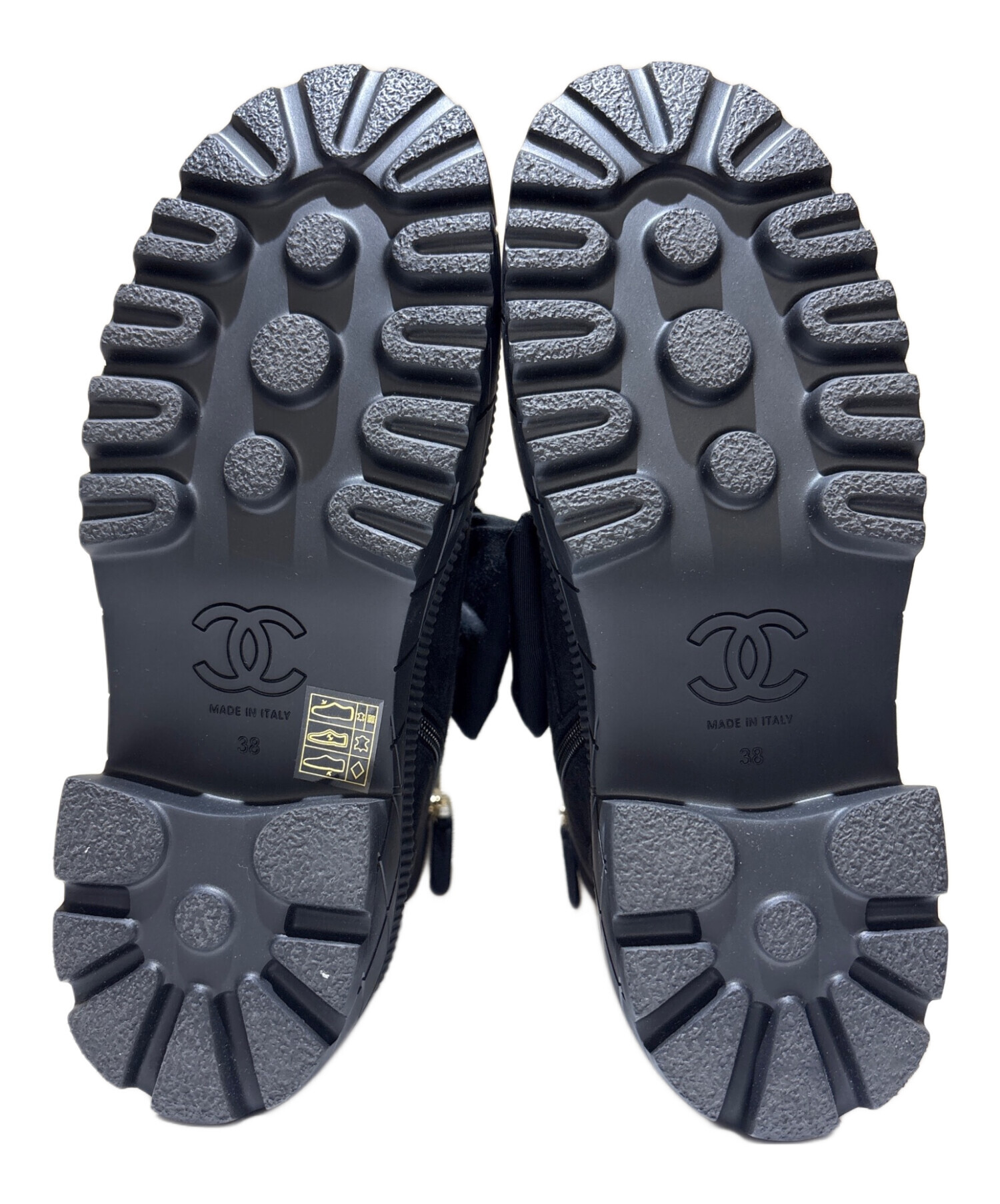 中古・古着通販】CHANEL (シャネル) カメリアリボンサイドジップ