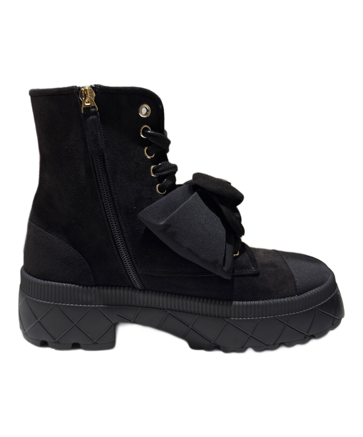 中古・古着通販】CHANEL (シャネル) カメリアリボンサイドジップ