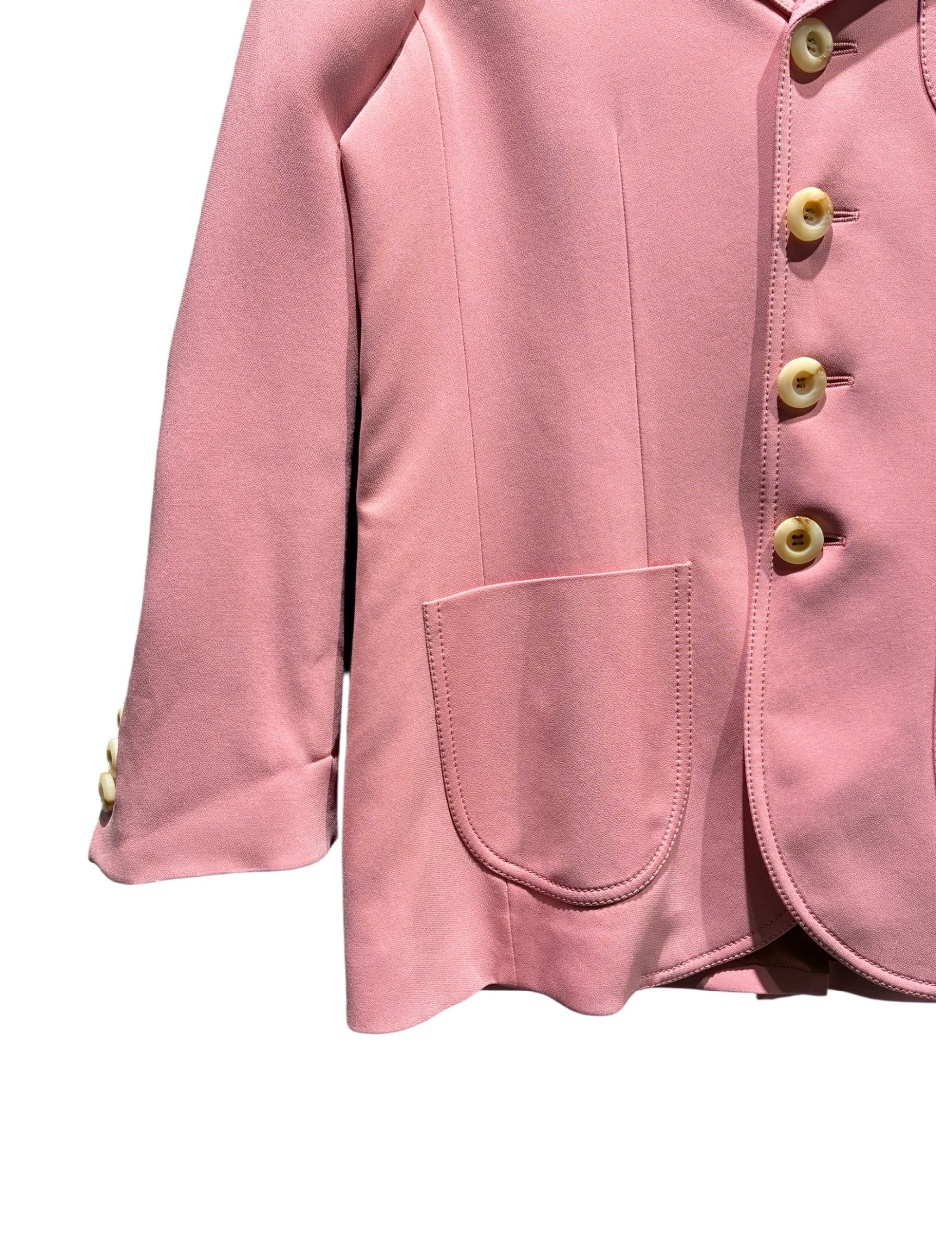 中古・古着通販】GUCCI (グッチ) 4Bジャケット ピンク サイズ:40