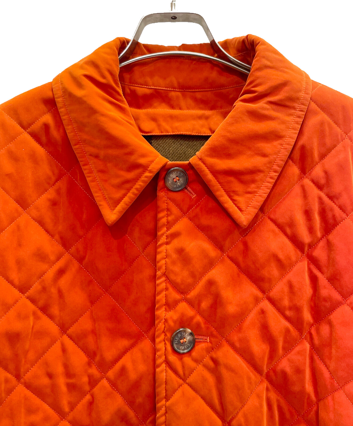 中古・古着通販】HERMES (エルメス) ライナー付きキルティング