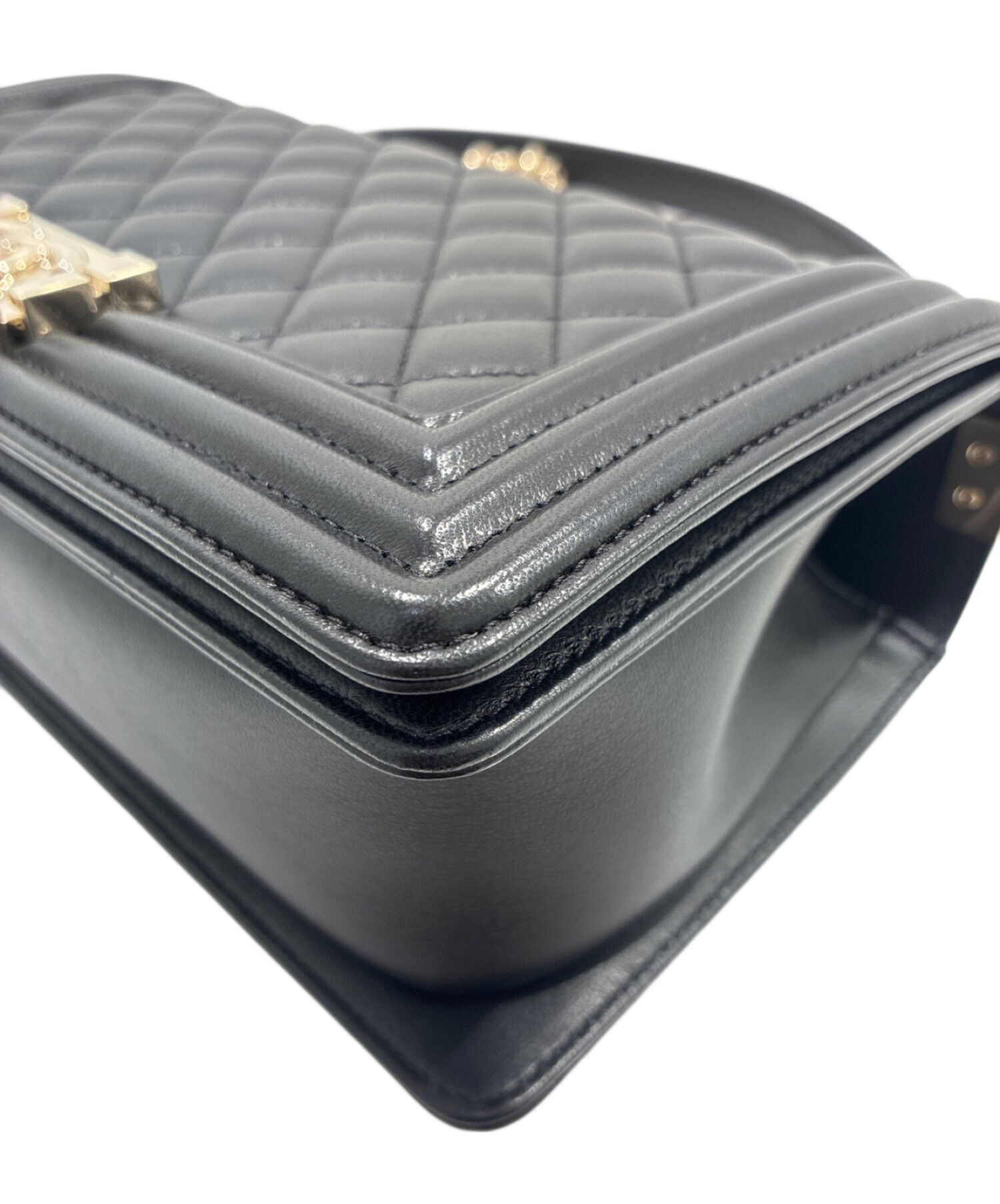 中古・古着通販】CHANEL (シャネル) ボーイシャネル25/ブラック