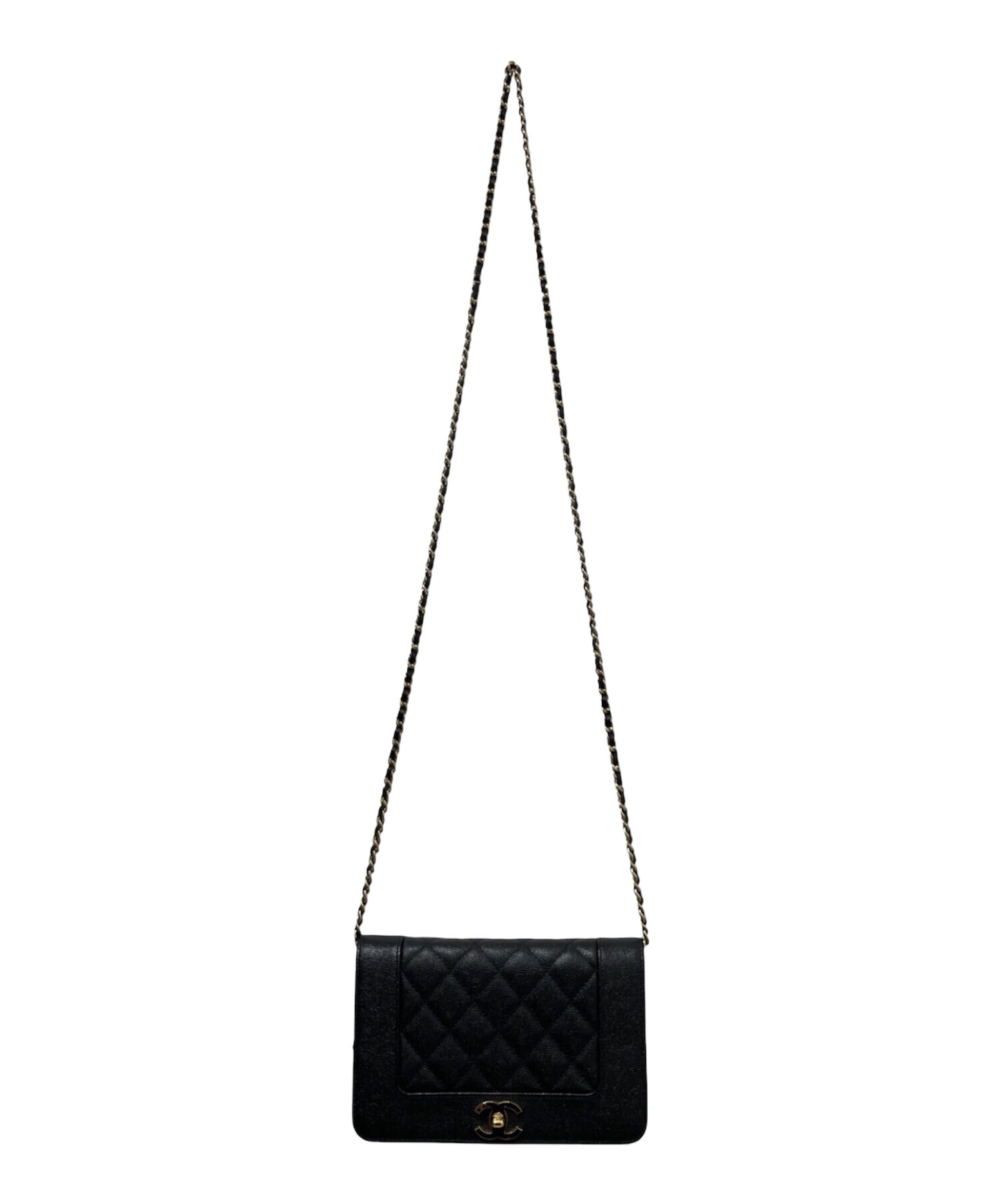 2日まで出品★CHANELシャネル　マドモアゼル マトラッセ　チェーンウォレット 中古・古着通販】CHANEL (シャネル) マドモアゼルチェーンウォレット