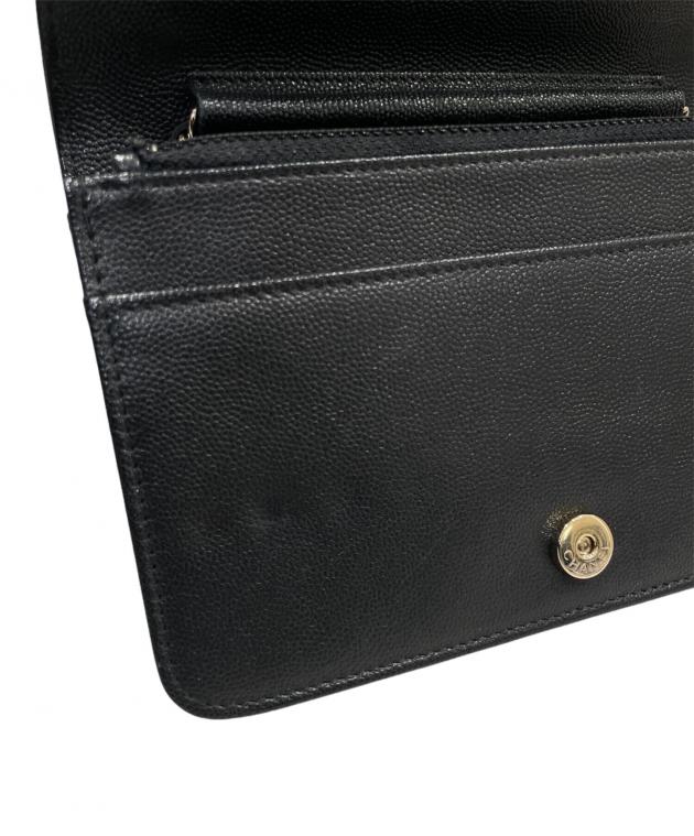 2日まで出品★CHANELシャネル　マドモアゼル マトラッセ　チェーンウォレット 中古・古着通販】CHANEL (シャネル) マドモアゼルチェーンウォレット