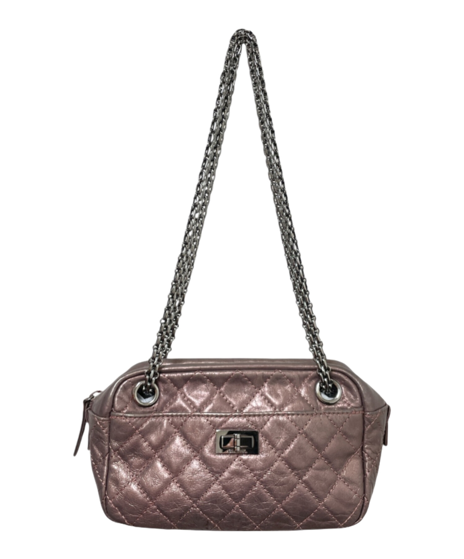 中古・古着通販】CHANEL (シャネル) 2.55チェーンショルダーバッグ