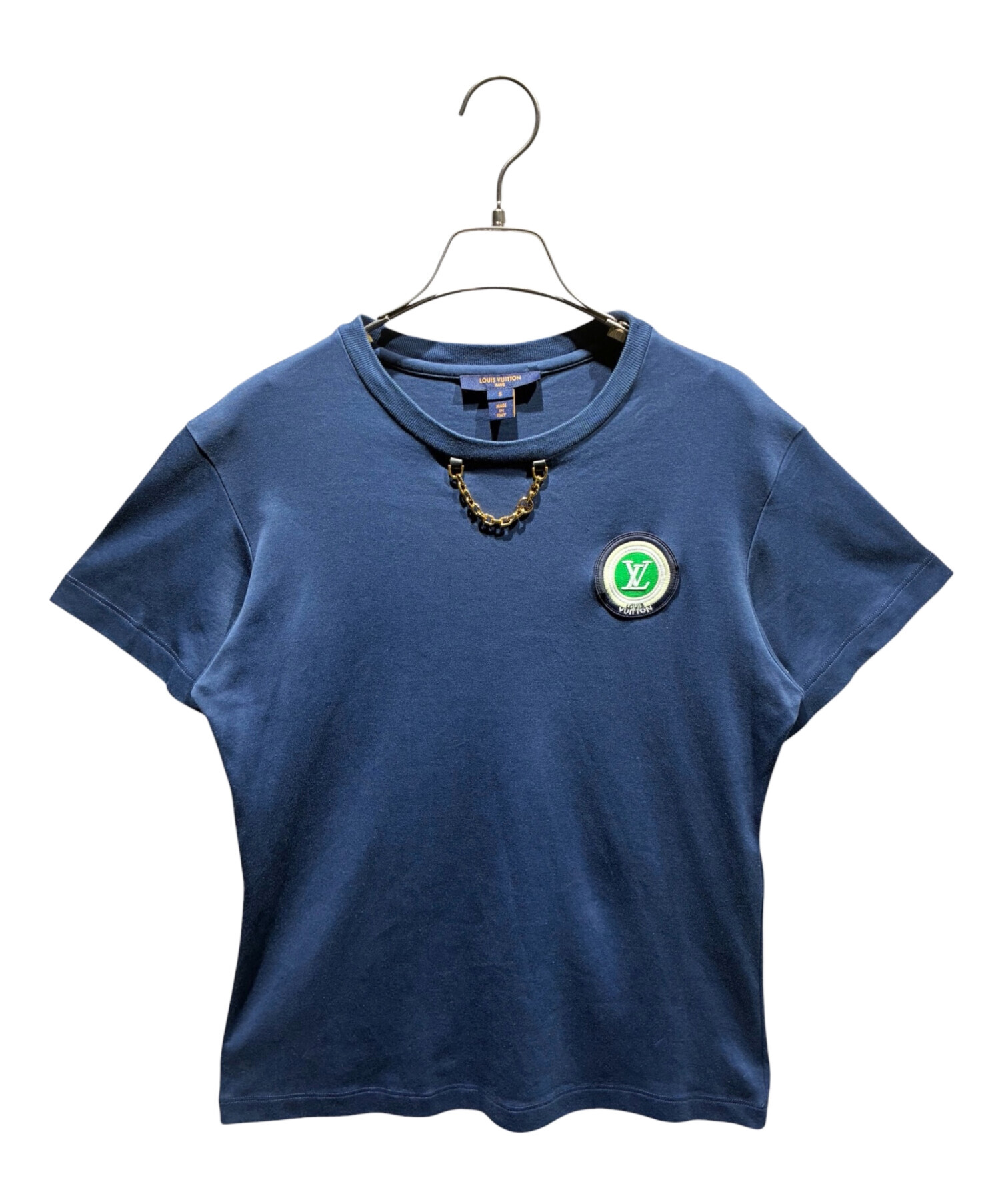 中古・古着通販】LOUIS VUITTON (ルイ ヴィトン) 半袖Tシャツ ネイビー