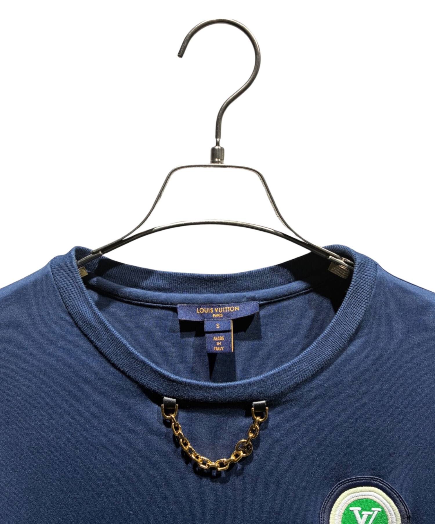 中古・古着通販】LOUIS VUITTON (ルイ ヴィトン) 半袖Tシャツ ネイビー
