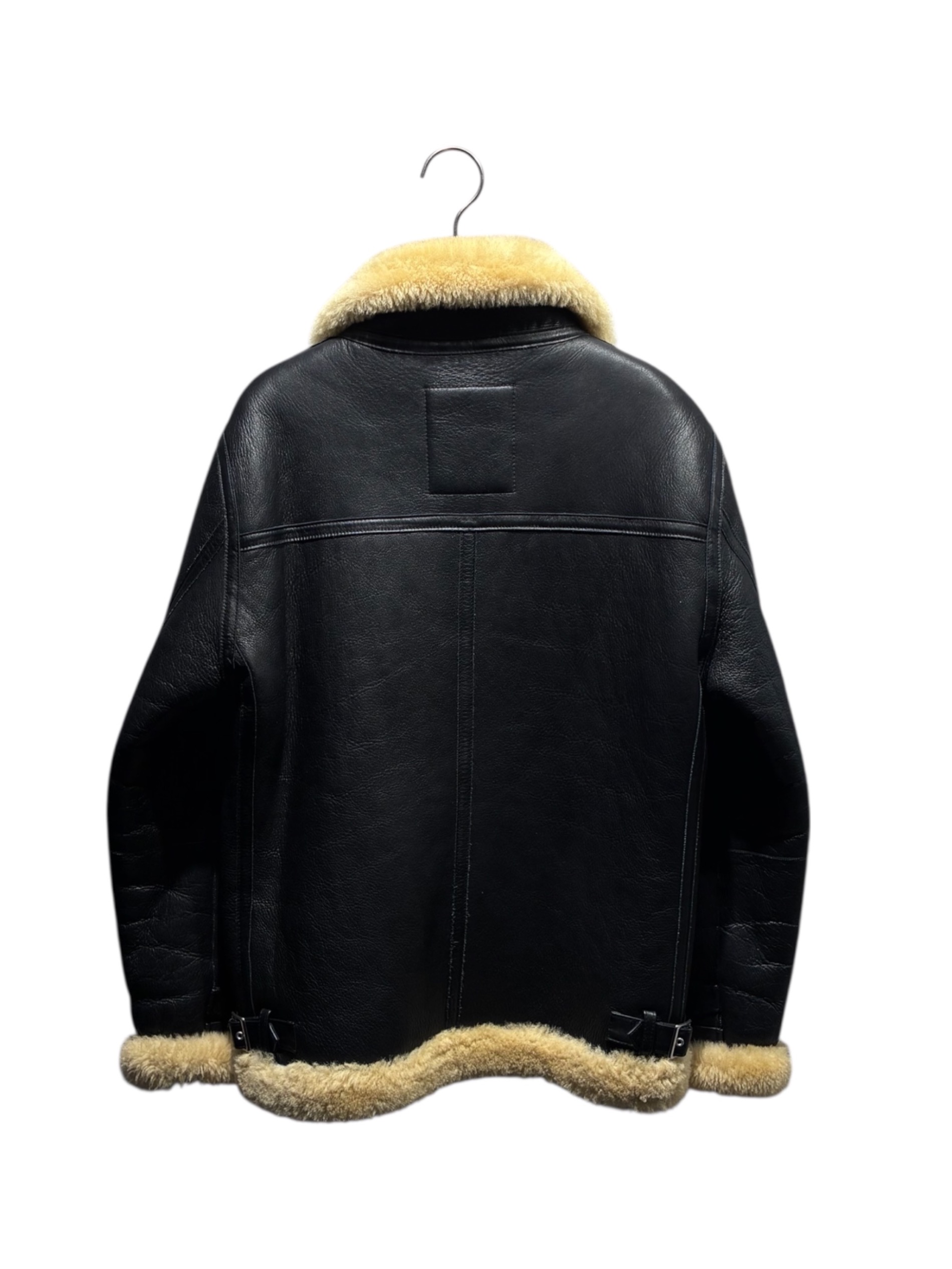 中古・古着通販】CRIMIE (クライミー) MOUTON B-3 JACKET ブラック