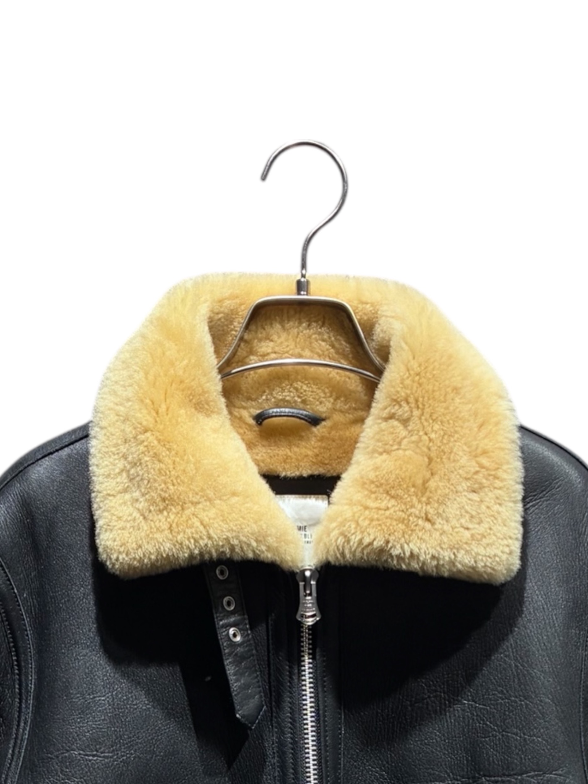 中古・古着通販】CRIMIE (クライミー) MOUTON B-3 JACKET ブラック