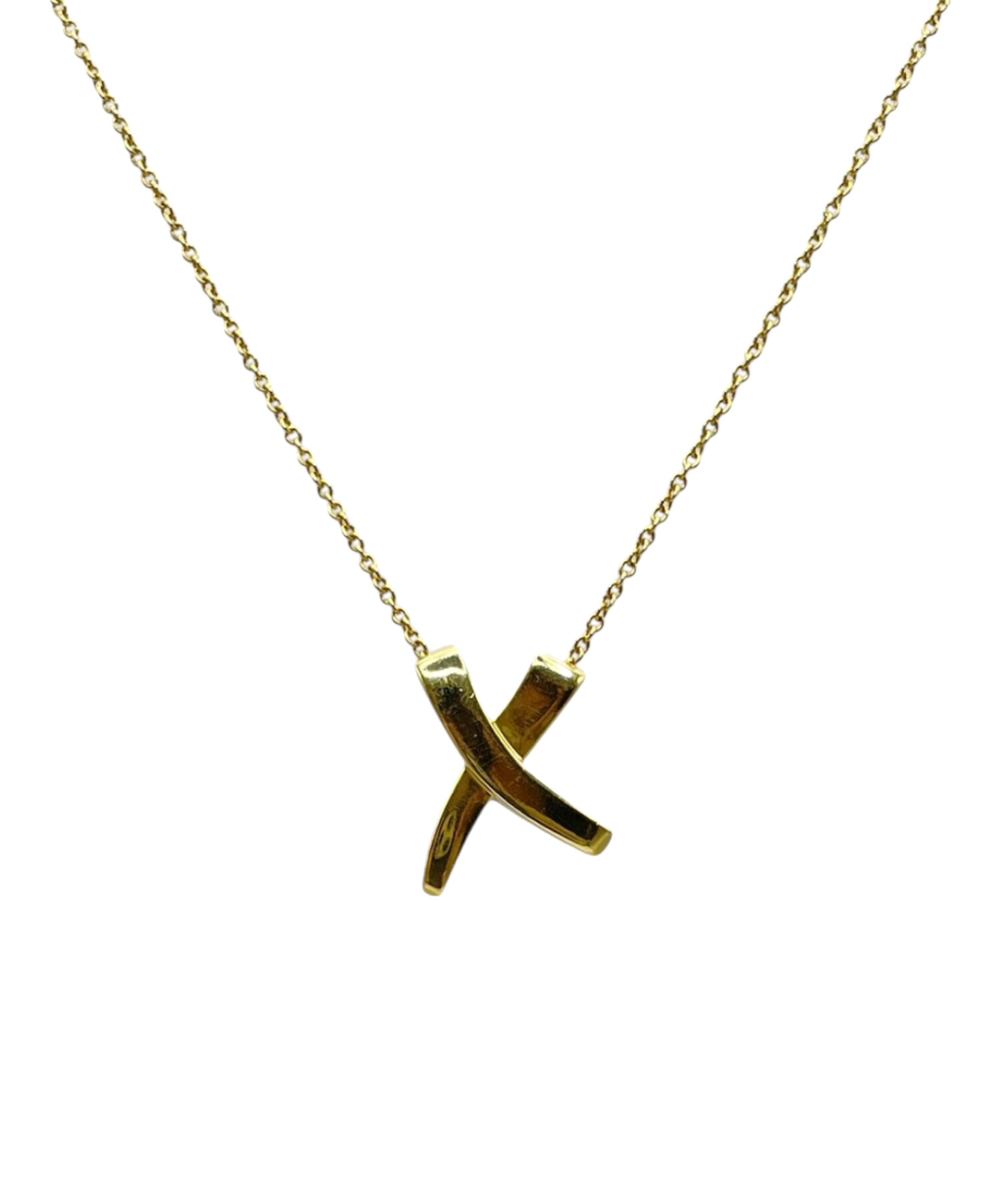 中古・古着通販】TIFFANY & Co. (ティファニー) キス ネックレス