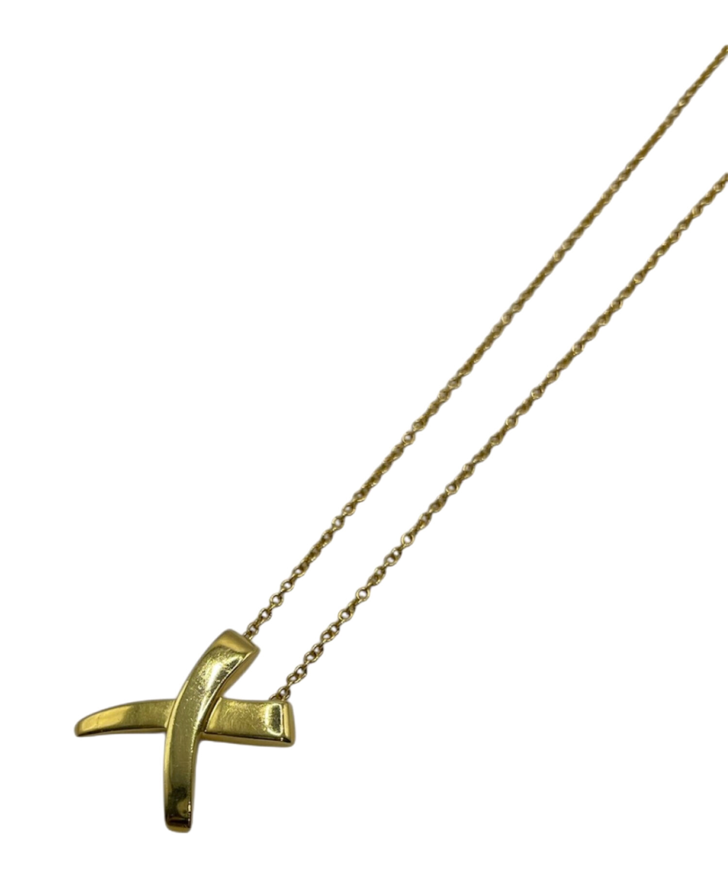 中古・古着通販】TIFFANY & Co. (ティファニー) キス ネックレス