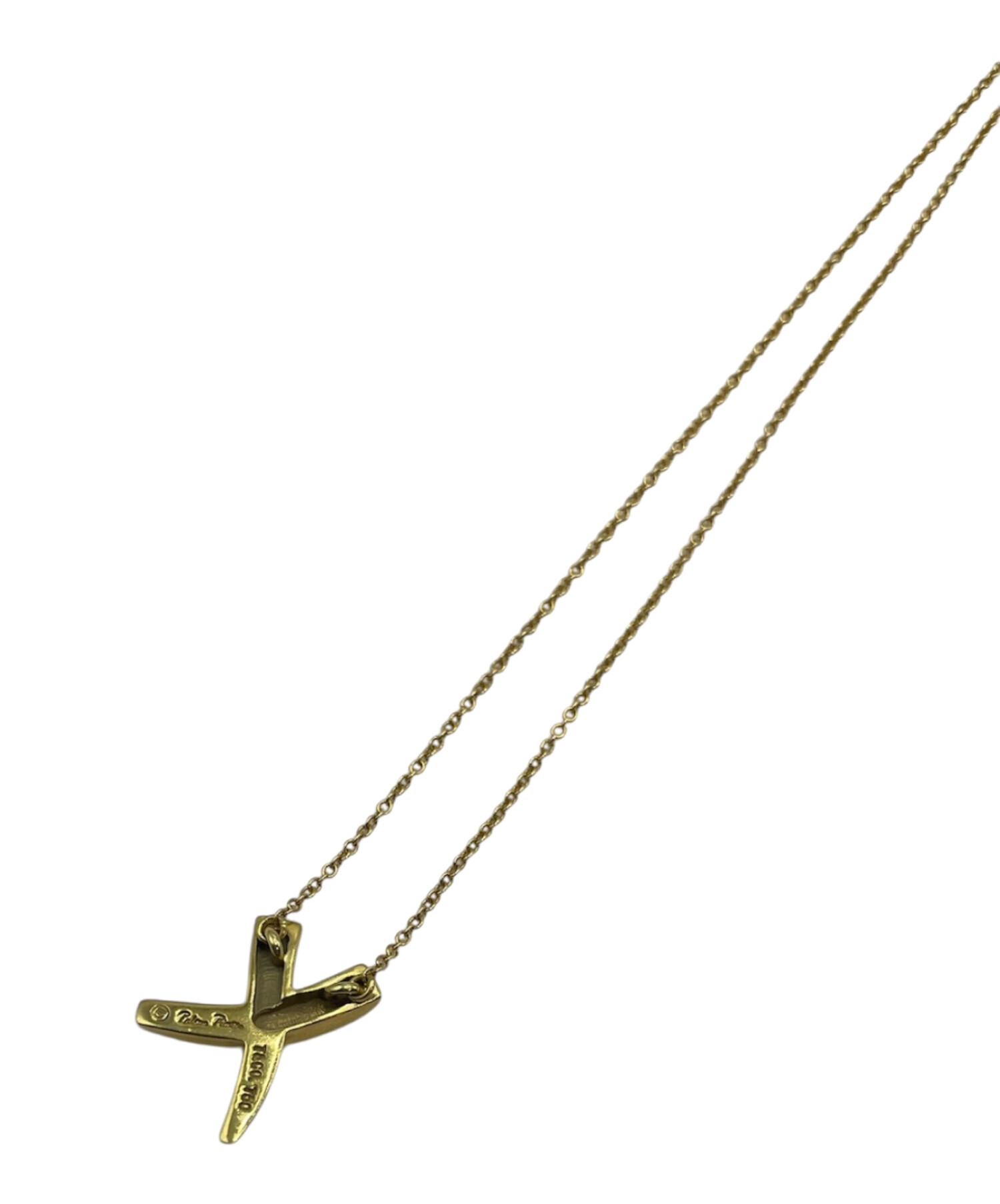 中古・古着通販】TIFFANY & Co. (ティファニー) キス ネックレス