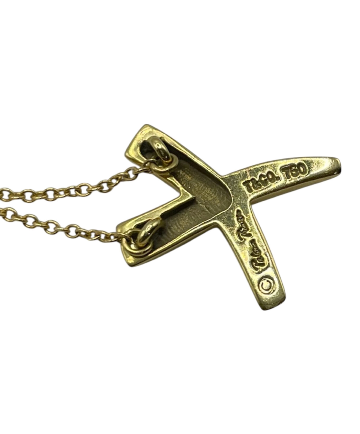 中古・古着通販】TIFFANY & Co. (ティファニー) キス ネックレス