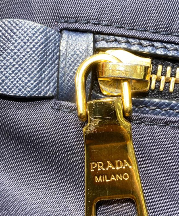 中古・古着通販】PRADA (プラダ) ショルダーバッグ ネイビー｜ブランド