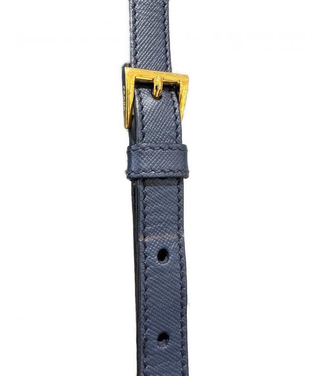 中古・古着通販】PRADA (プラダ) ショルダーバッグ ネイビー｜ブランド