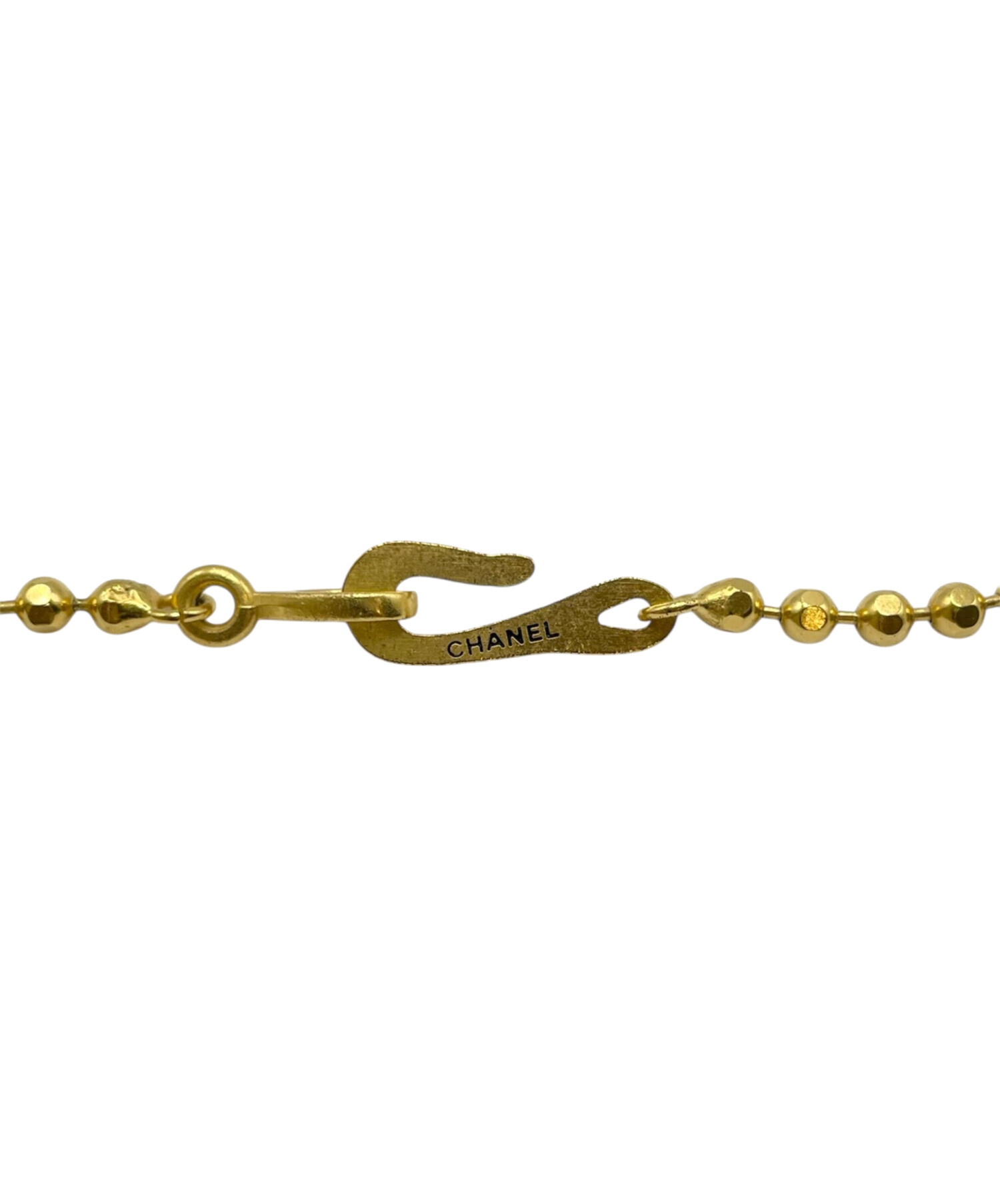 中古・古着通販】CHANEL (シャネル) カメリアボールチェーンネックレス