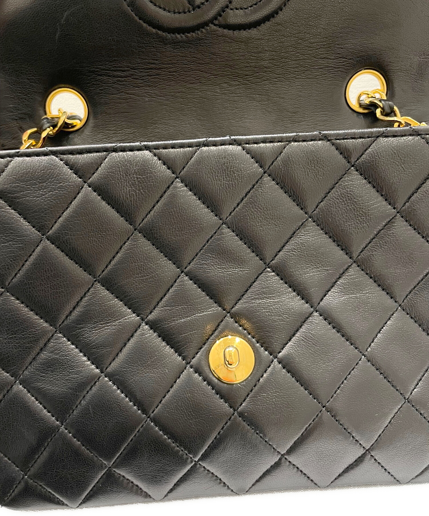 中古・古着通販】CHANEL (シャネル) マトラッセ20 ブラック サイズ:20