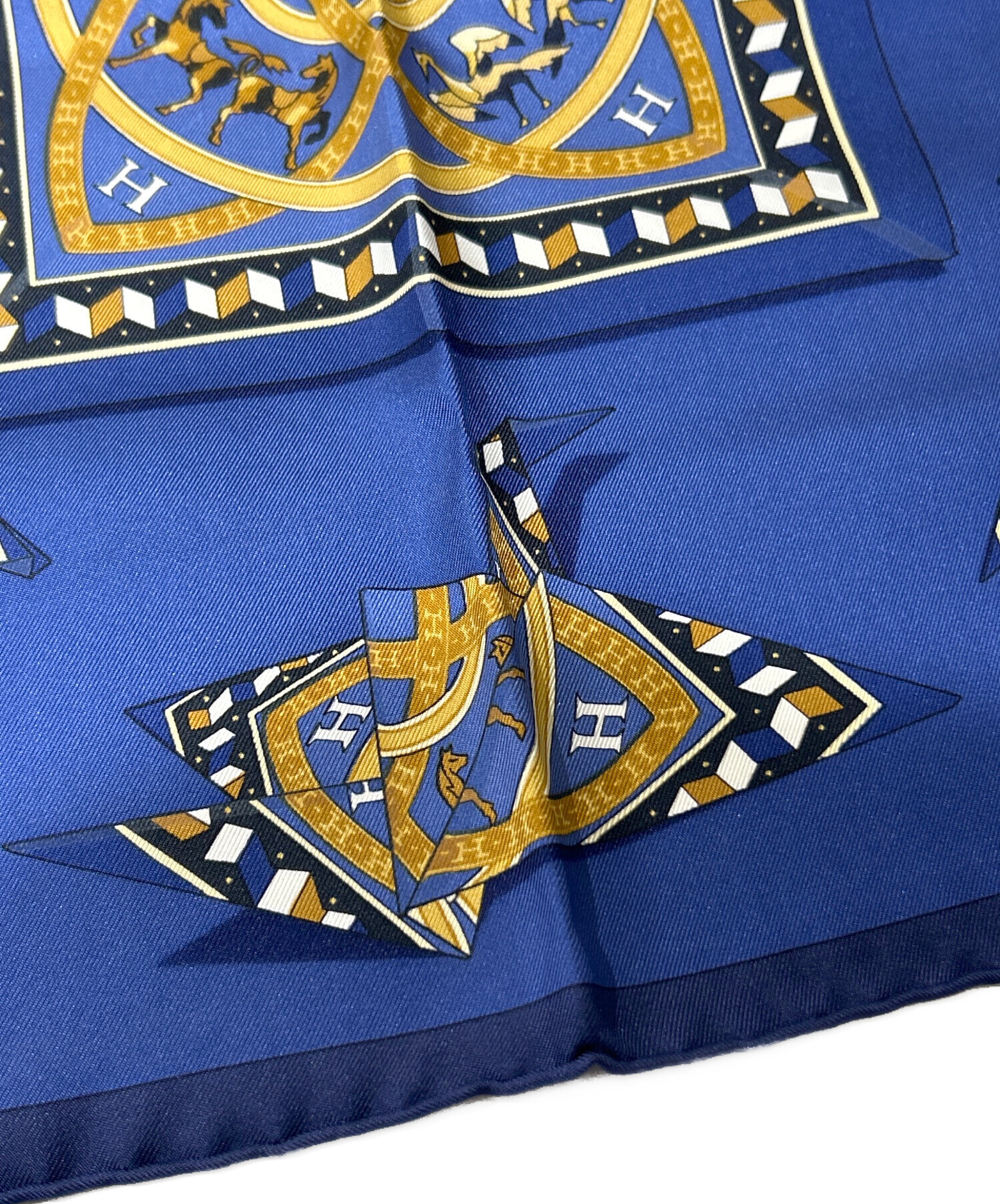 中古・古着通販】HERMES (エルメス) Carre 45/カレ 45/METAMORPHOSE D