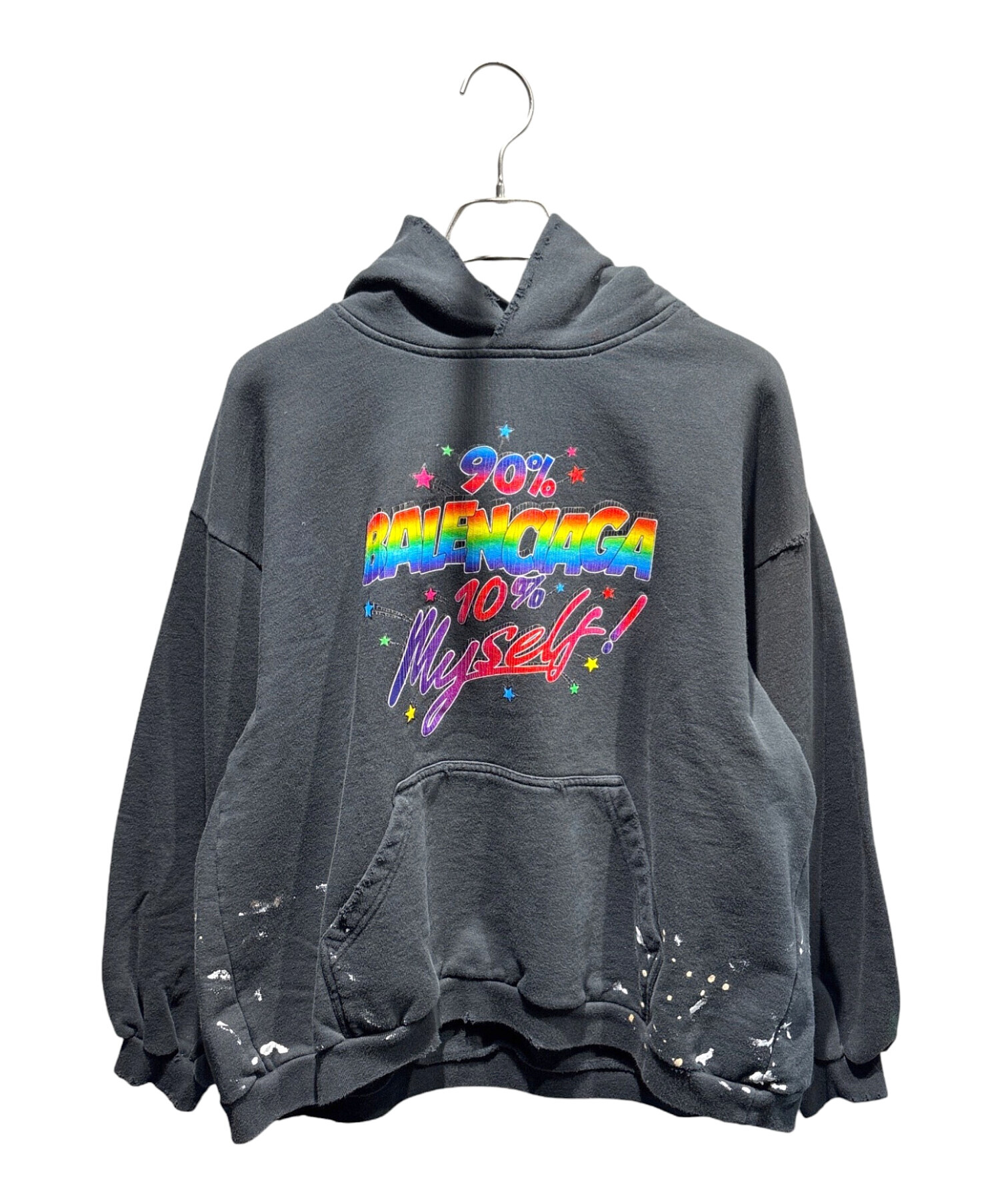 中古・古着通販】BALENCIAGA (バレンシアガ) ペイントダメージ加工