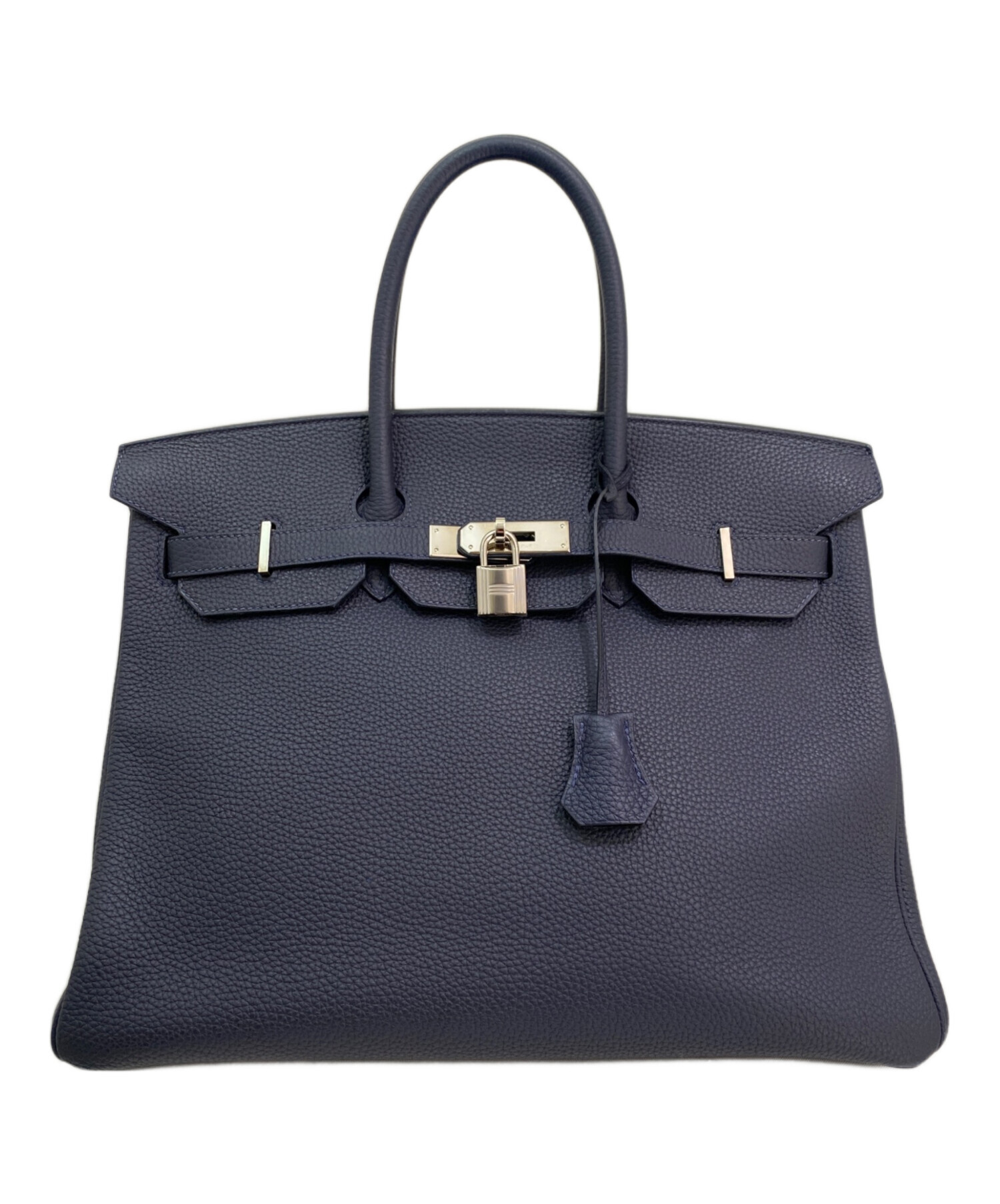 中古・古着通販】HERMES (エルメス) バーキン35 ネイビー サイズ:35 