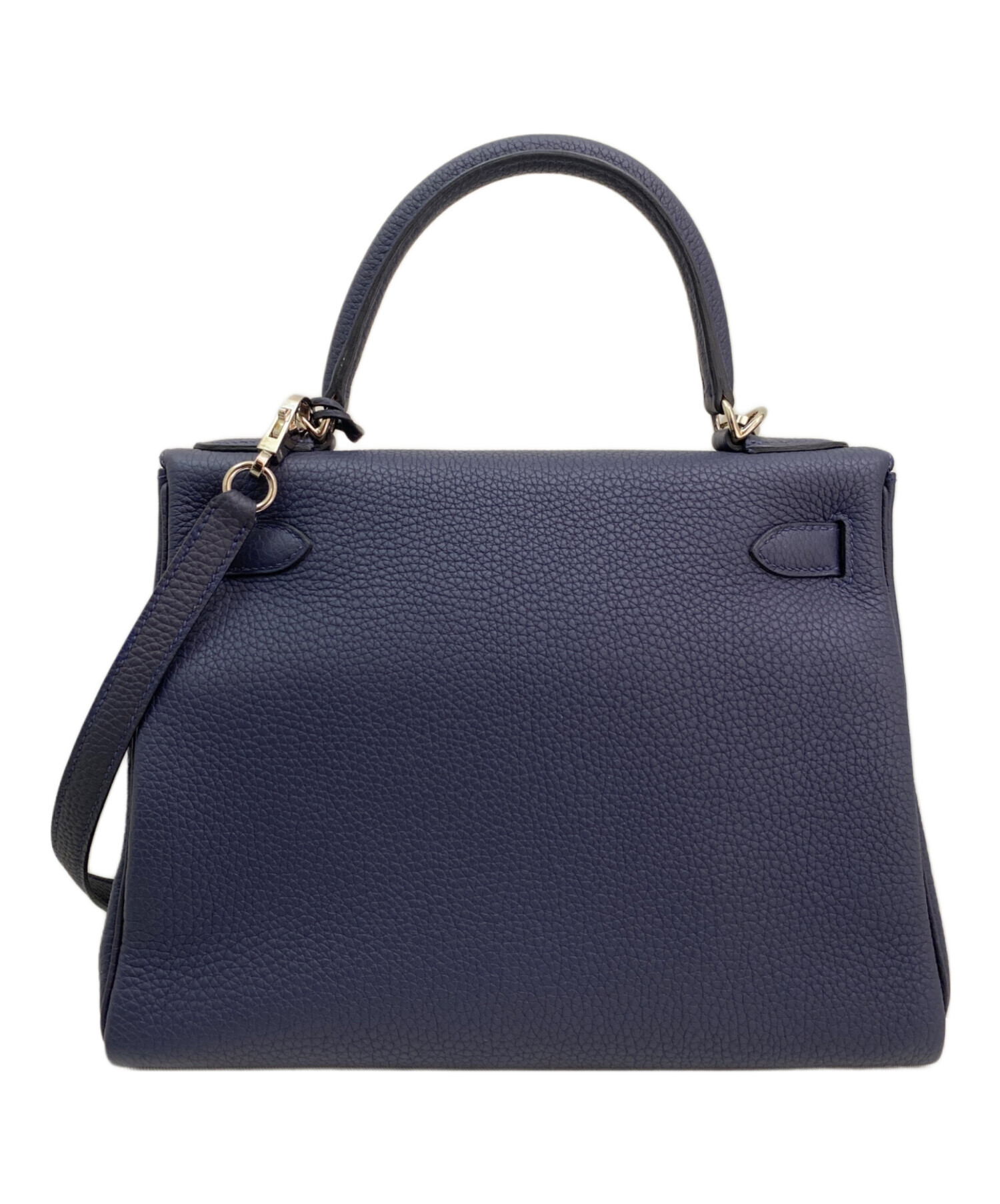 中古・古着通販】HERMES (エルメス) ケリー28 内縫い ネイビー サイズ
