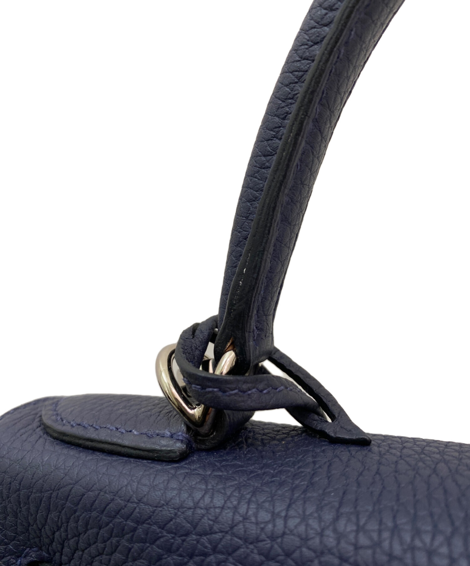 中古・古着通販】HERMES (エルメス) ケリー28 内縫い ネイビー サイズ