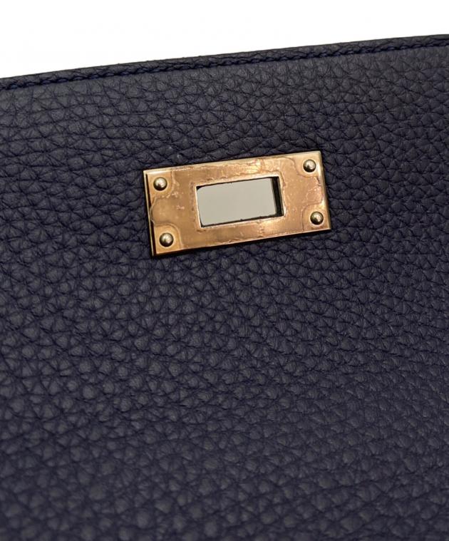 中古・古着通販】HERMES (エルメス) ケリー28 内縫い ネイビー サイズ